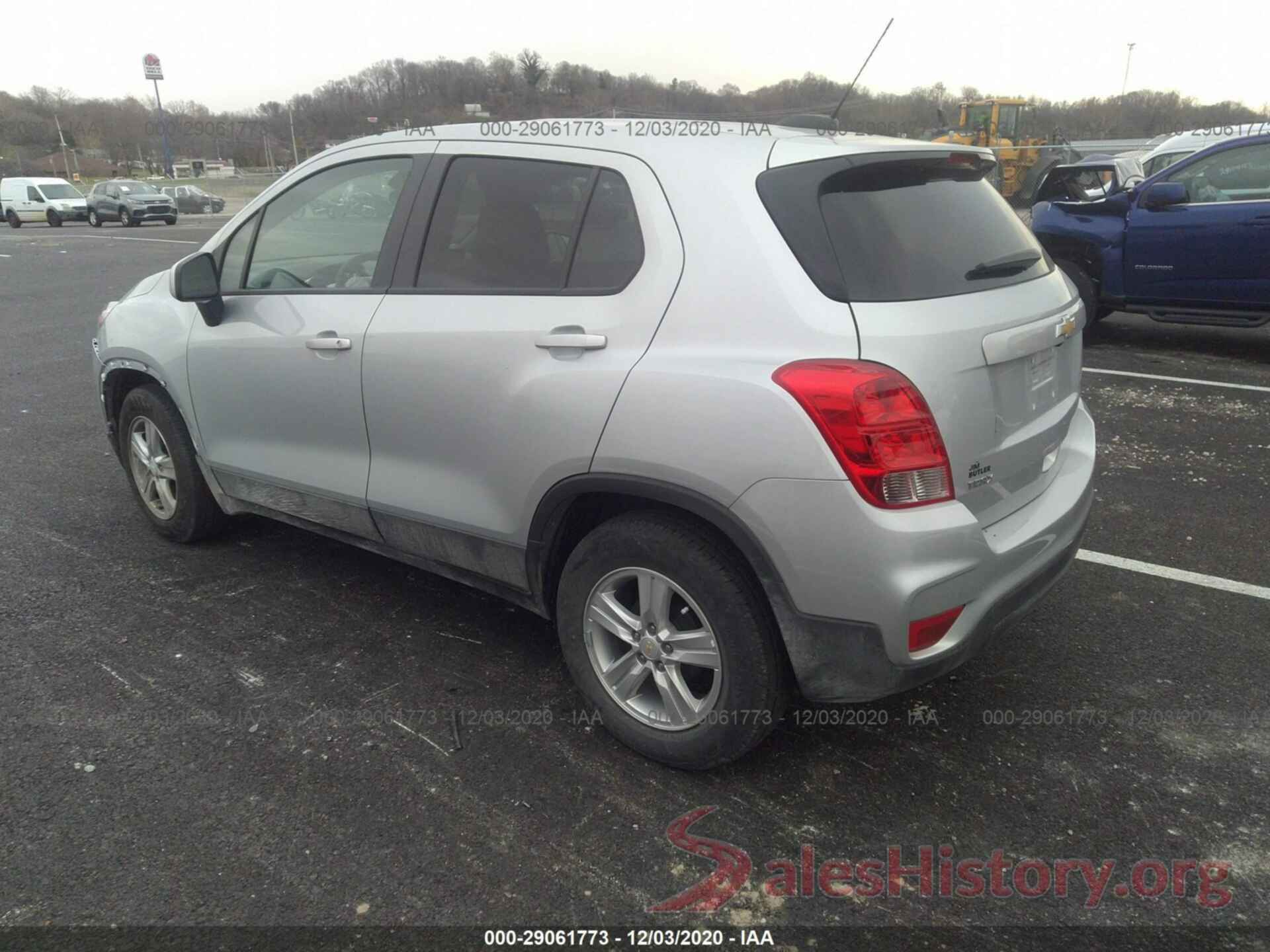 3GNCJKSB5LL210970 2020 CHEVROLET TRAX