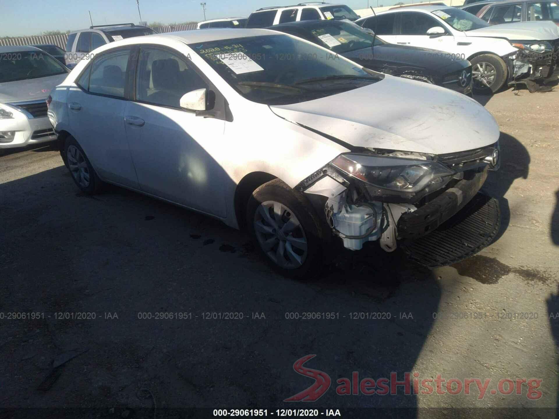 5YFBURHEXGP420575 2016 TOYOTA COROLLA