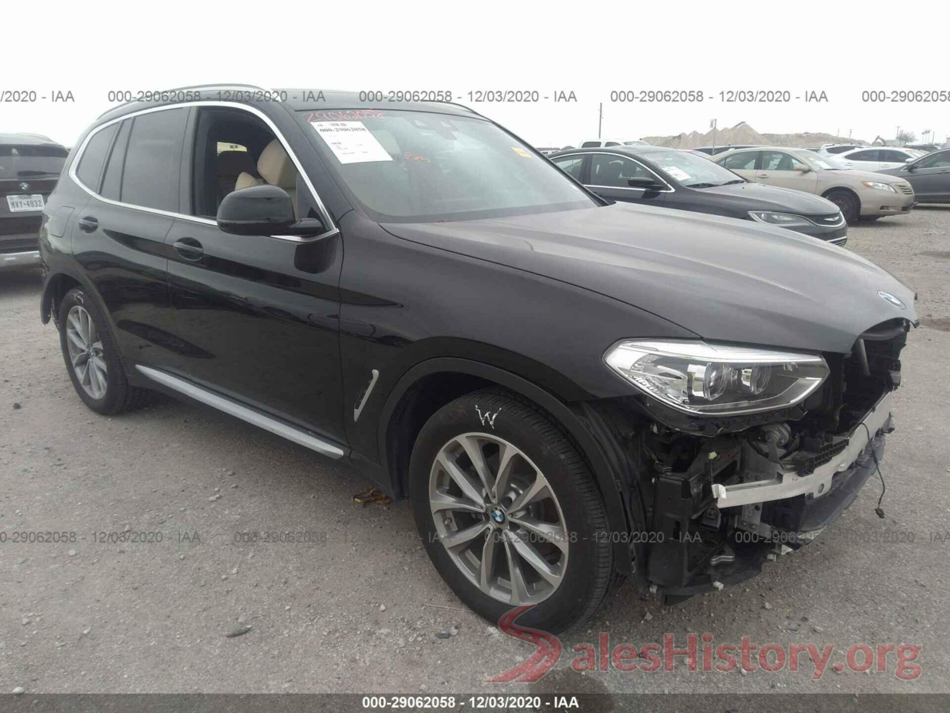 5UXTR9C50KLP88504 2019 BMW X3