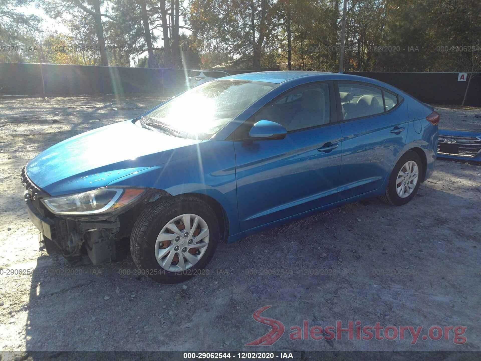 5NPD74LF6HH165943 2017 HYUNDAI ELANTRA