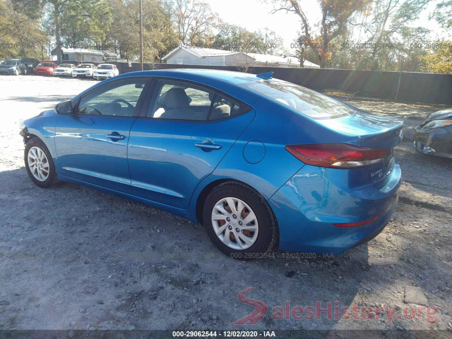 5NPD74LF6HH165943 2017 HYUNDAI ELANTRA