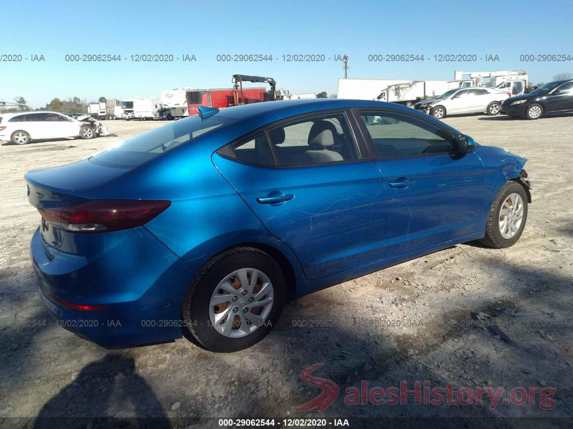 5NPD74LF6HH165943 2017 HYUNDAI ELANTRA