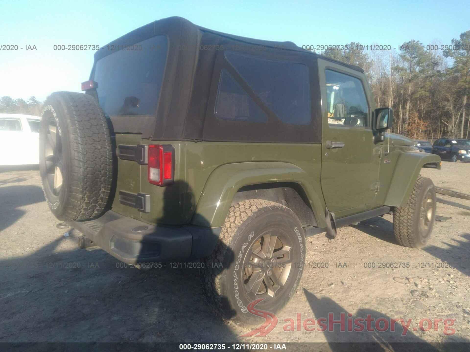 1C4AJWBG3GL260111 2016 JEEP WRANGLER