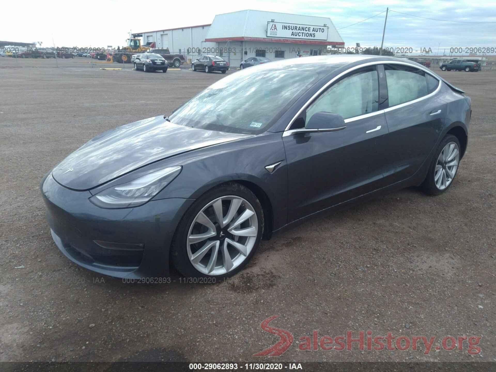 5YJ3E1EB5KF390323 2019 TESLA MODEL 3