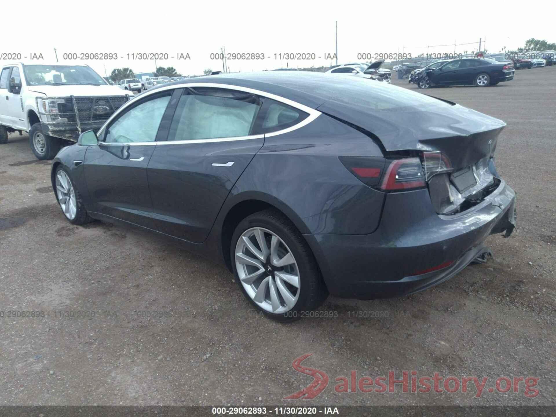 5YJ3E1EB5KF390323 2019 TESLA MODEL 3