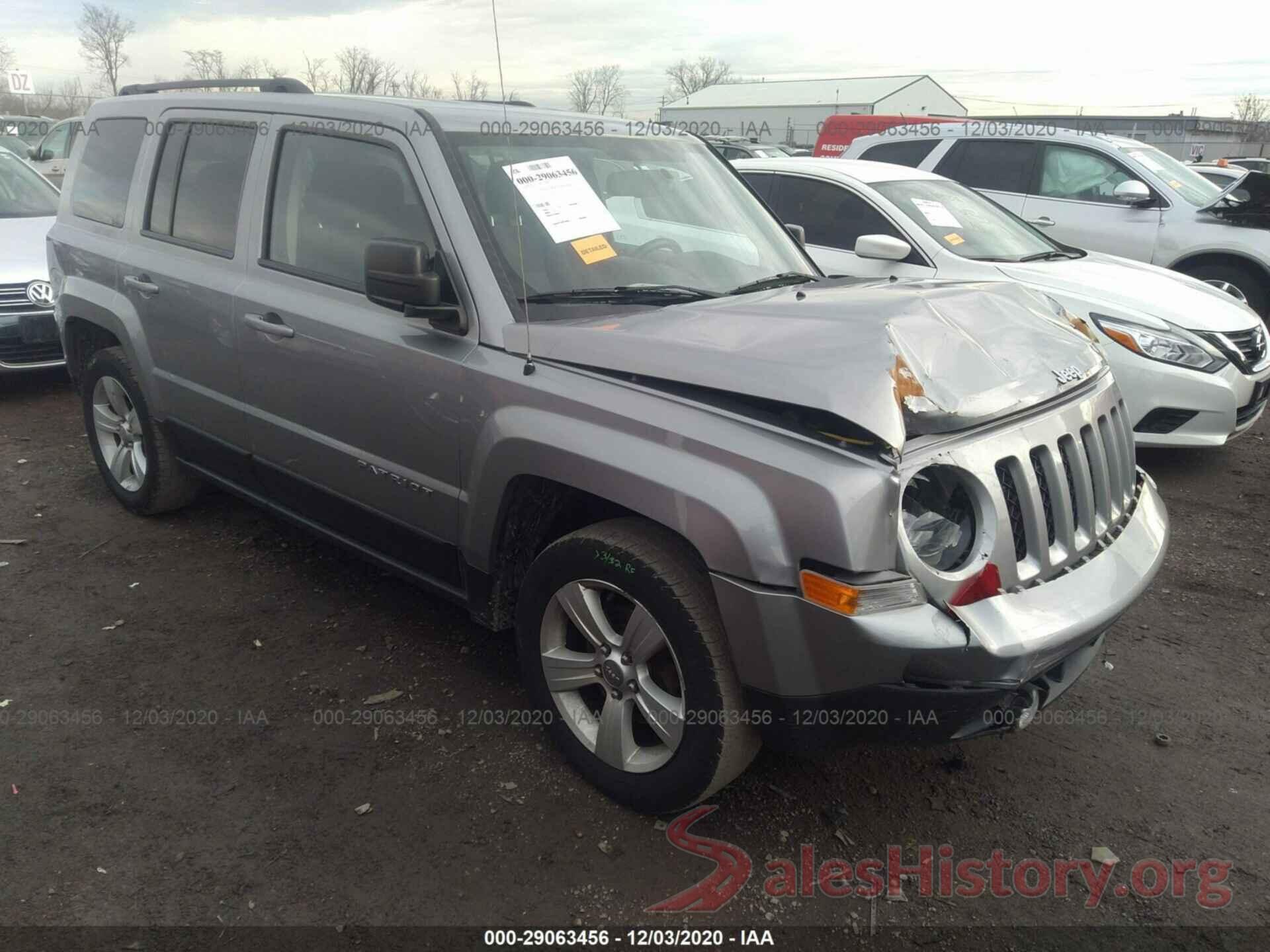 1C4NJPFA3GD633221 2016 JEEP PATRIOT