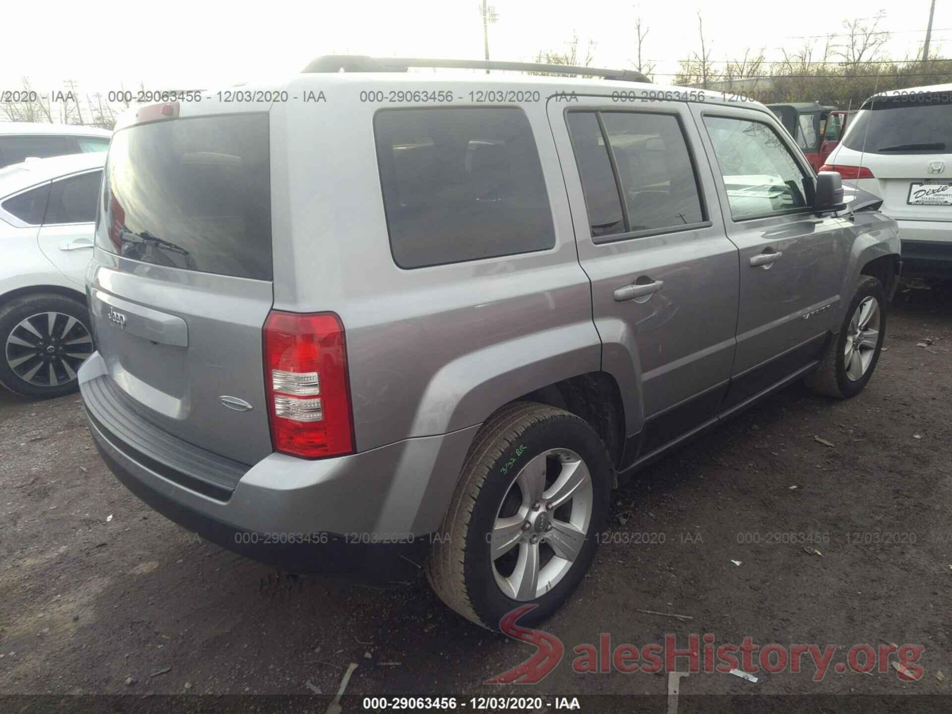 1C4NJPFA3GD633221 2016 JEEP PATRIOT