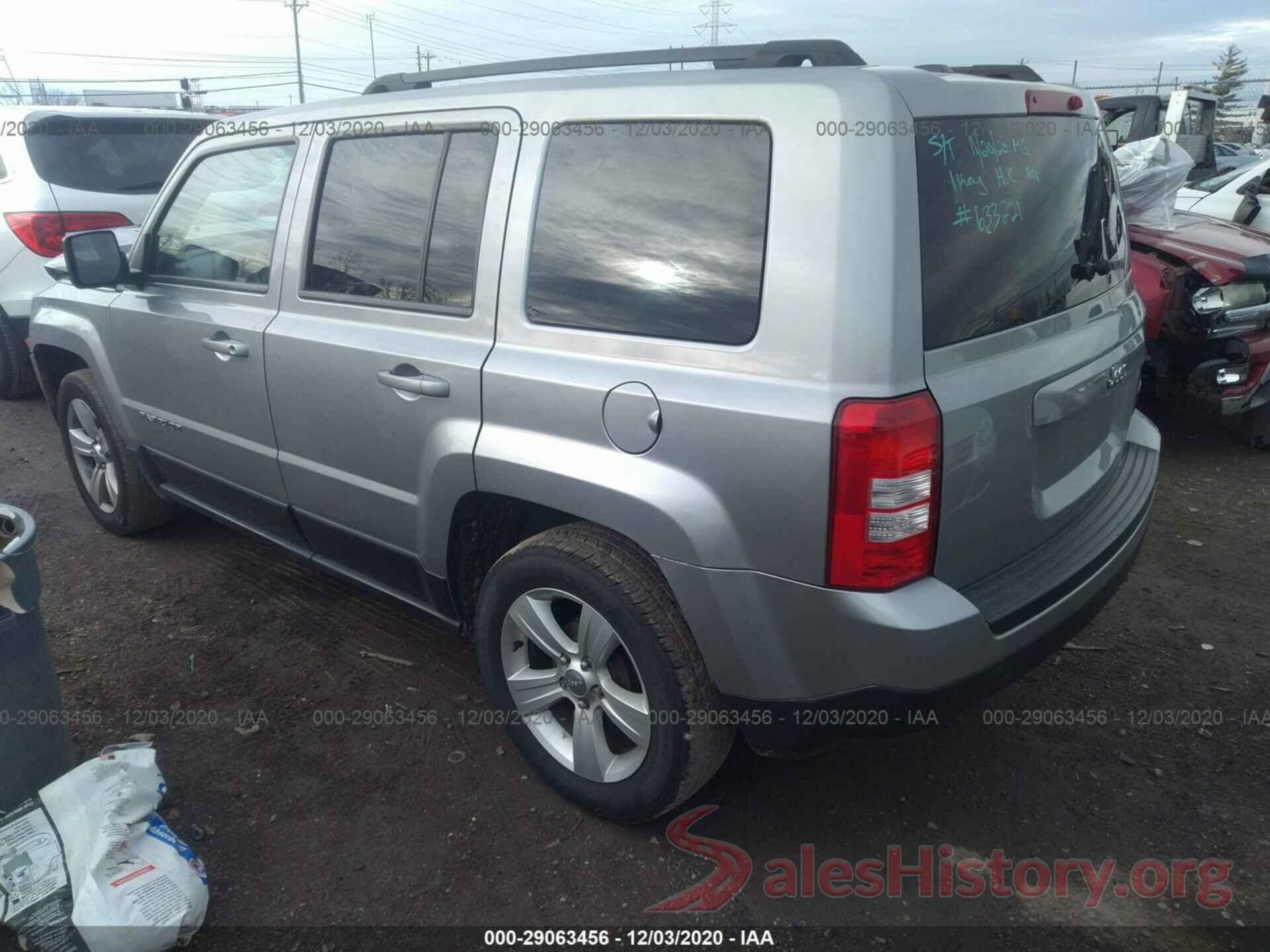 1C4NJPFA3GD633221 2016 JEEP PATRIOT