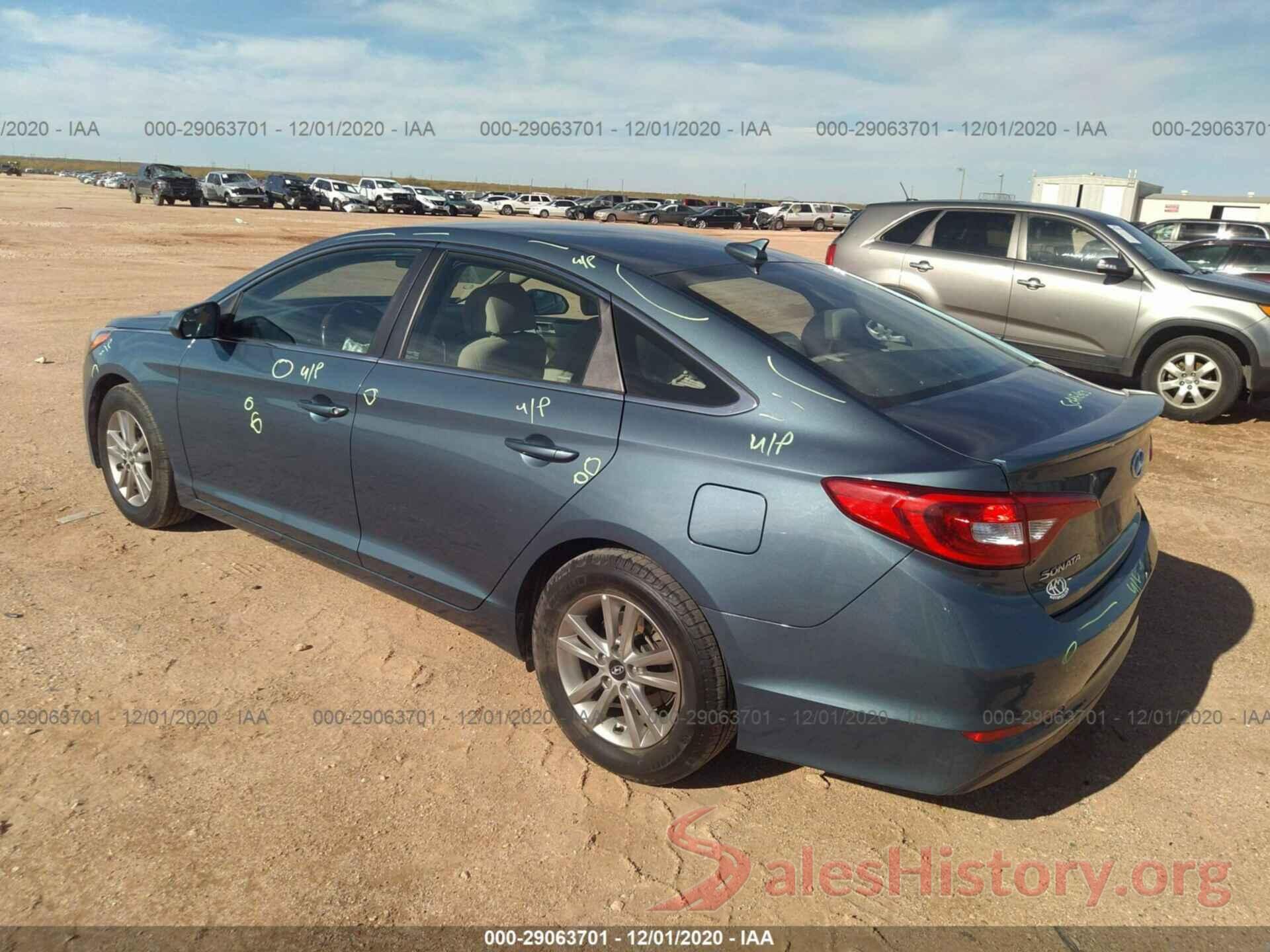 5NPE24AF3GH402019 2016 HYUNDAI SONATA