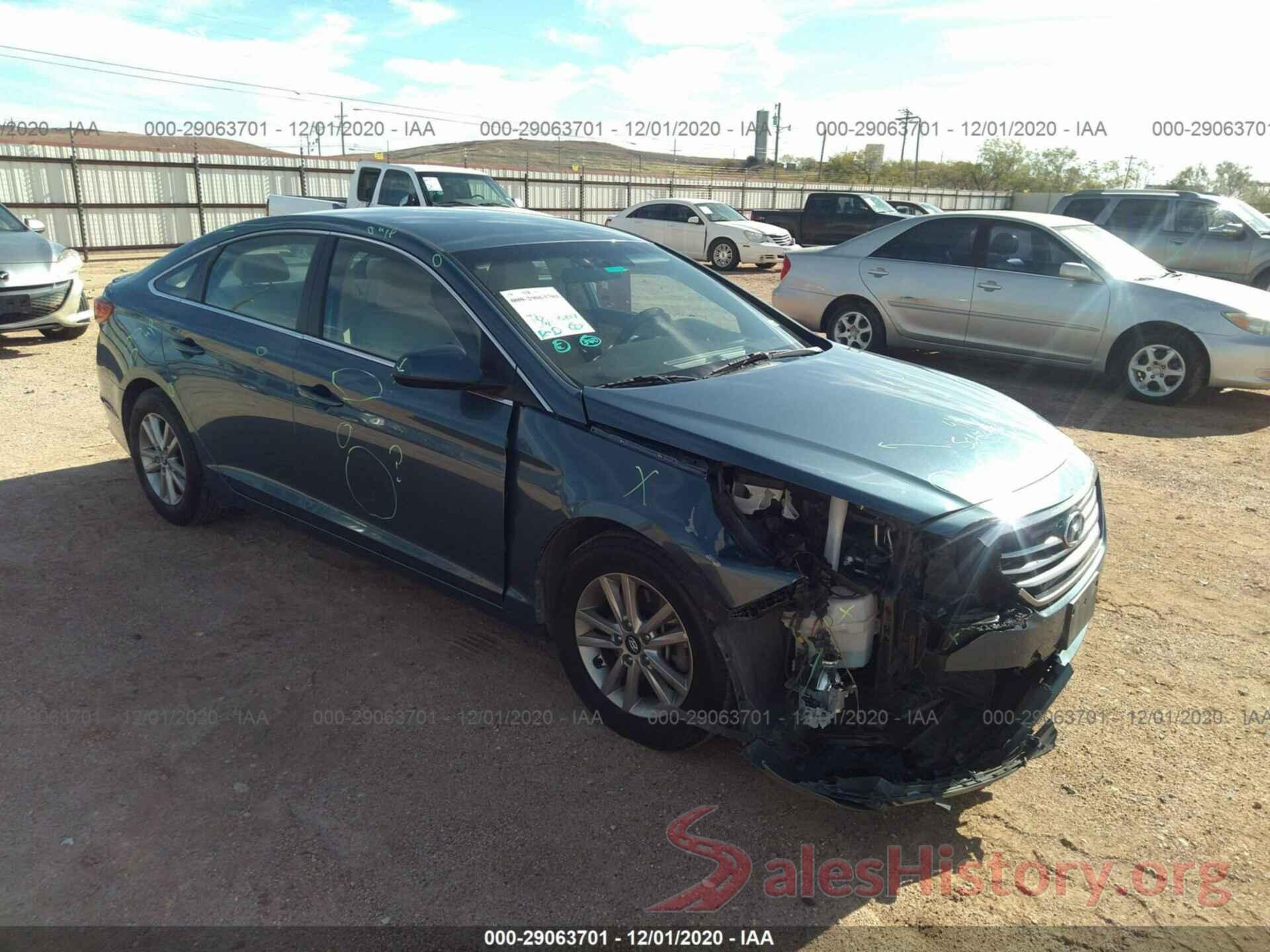 5NPE24AF3GH402019 2016 HYUNDAI SONATA