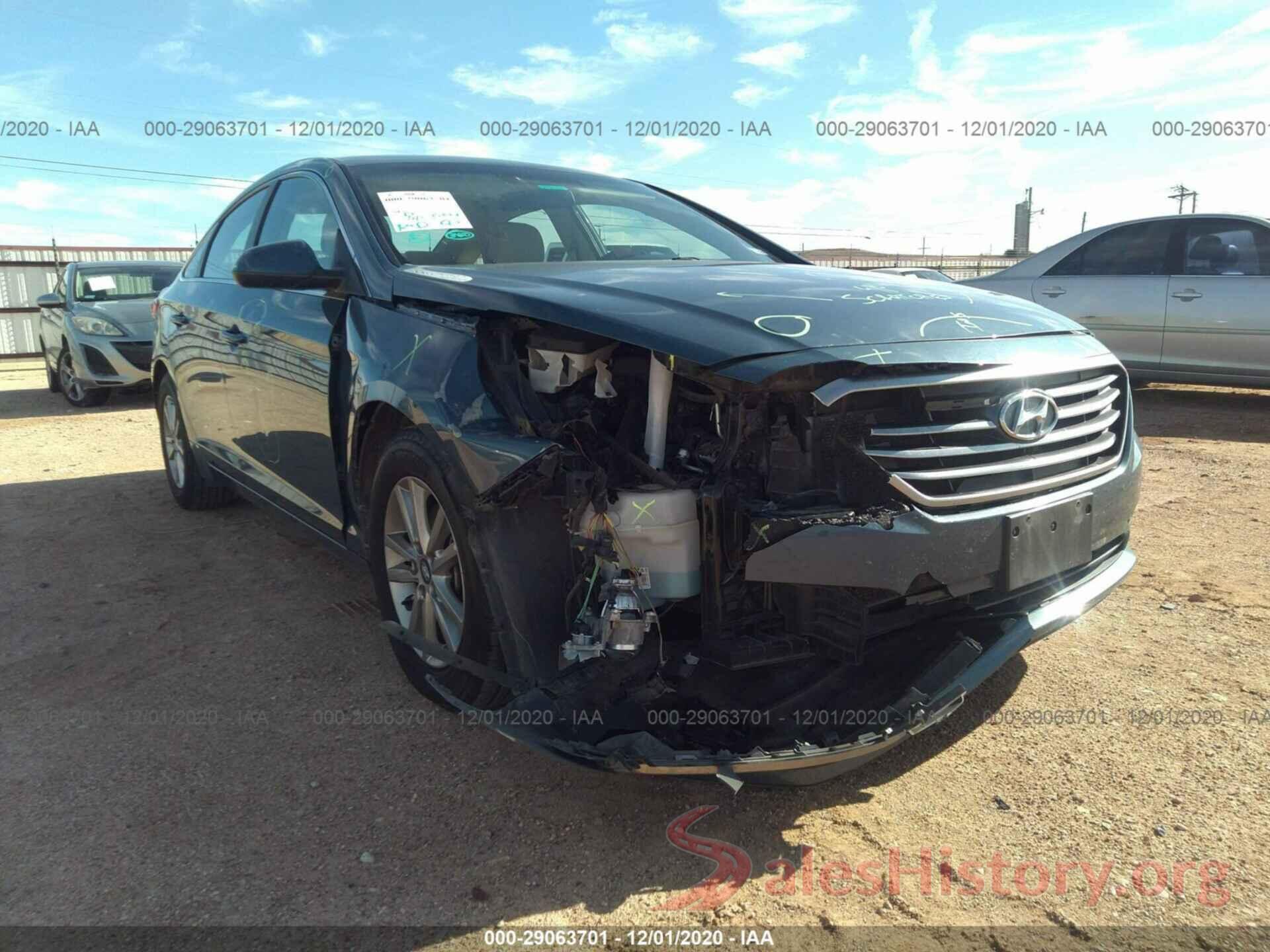 5NPE24AF3GH402019 2016 HYUNDAI SONATA