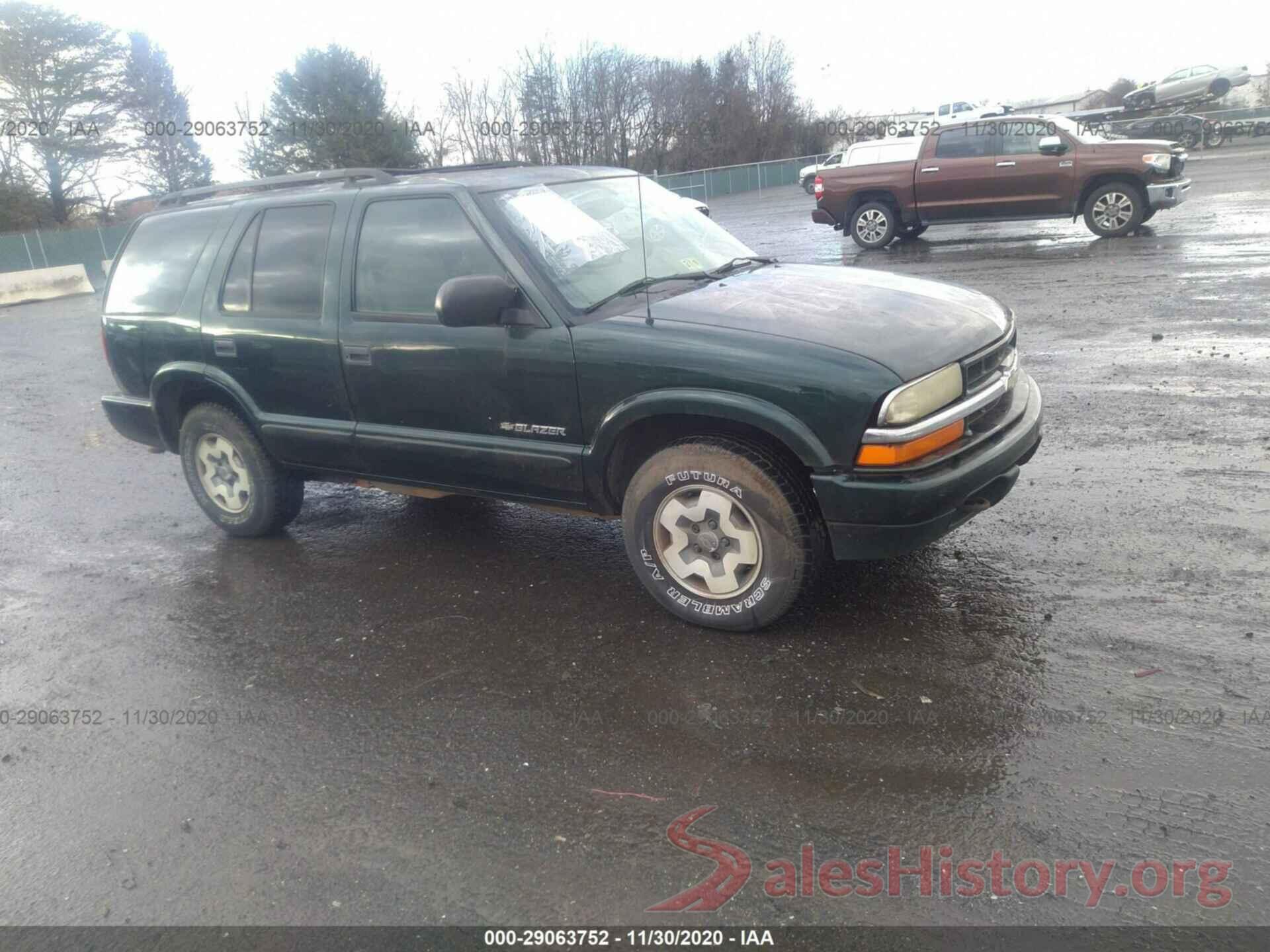 1GNDT13X54K150548 2004 CHEVROLET BLAZER