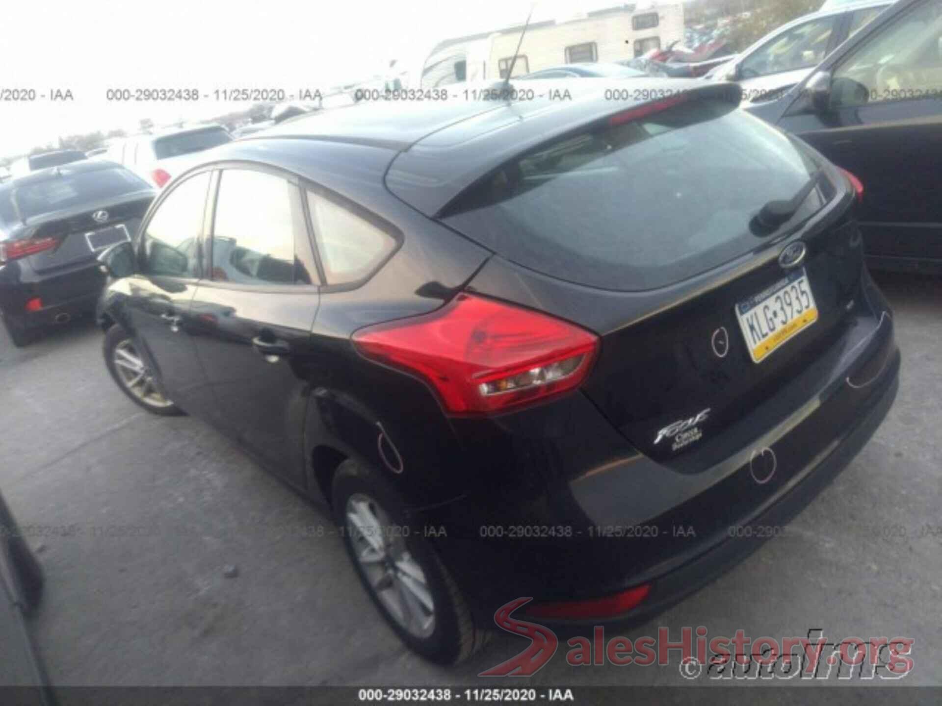 1FADP3K27HL309297 2017 FORD FOCUS