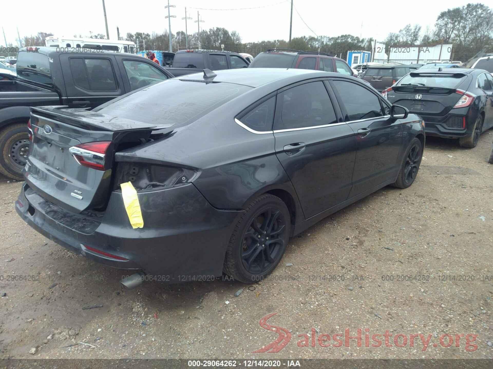 3FA6P0HD9KR127626 2019 FORD FUSION