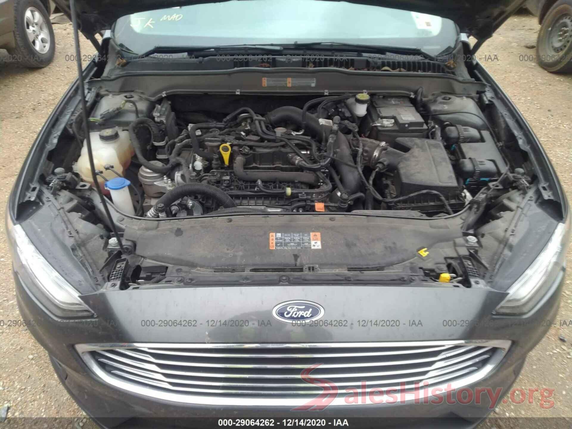 3FA6P0HD9KR127626 2019 FORD FUSION