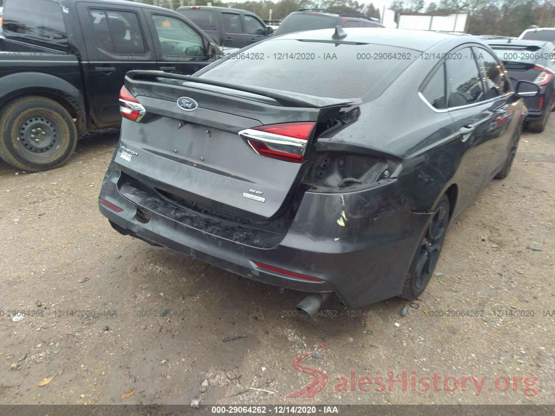 3FA6P0HD9KR127626 2019 FORD FUSION