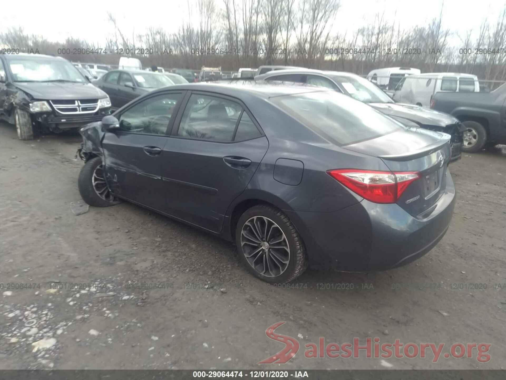 2T1BURHE4GC734545 2016 TOYOTA COROLLA