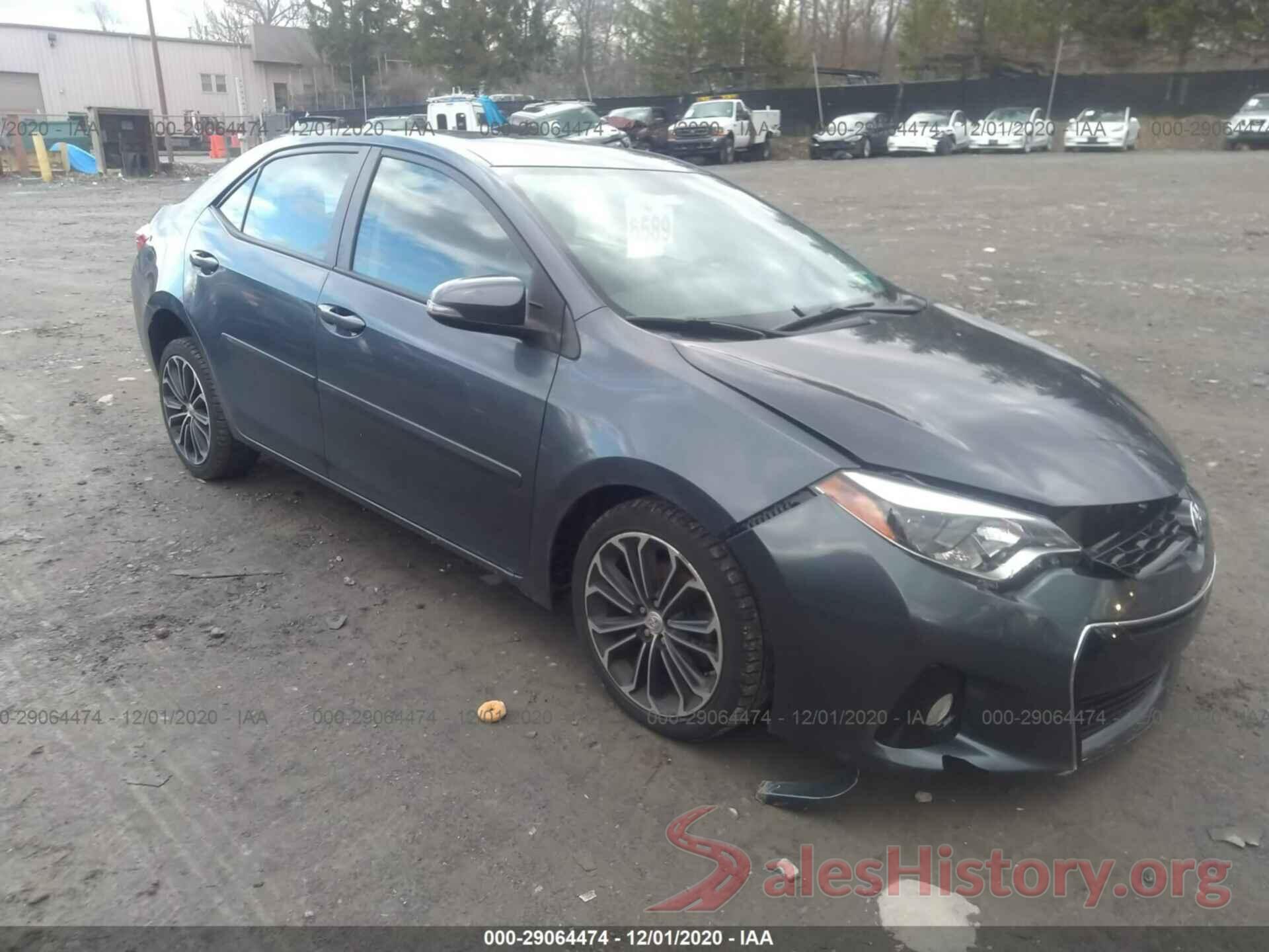 2T1BURHE4GC734545 2016 TOYOTA COROLLA