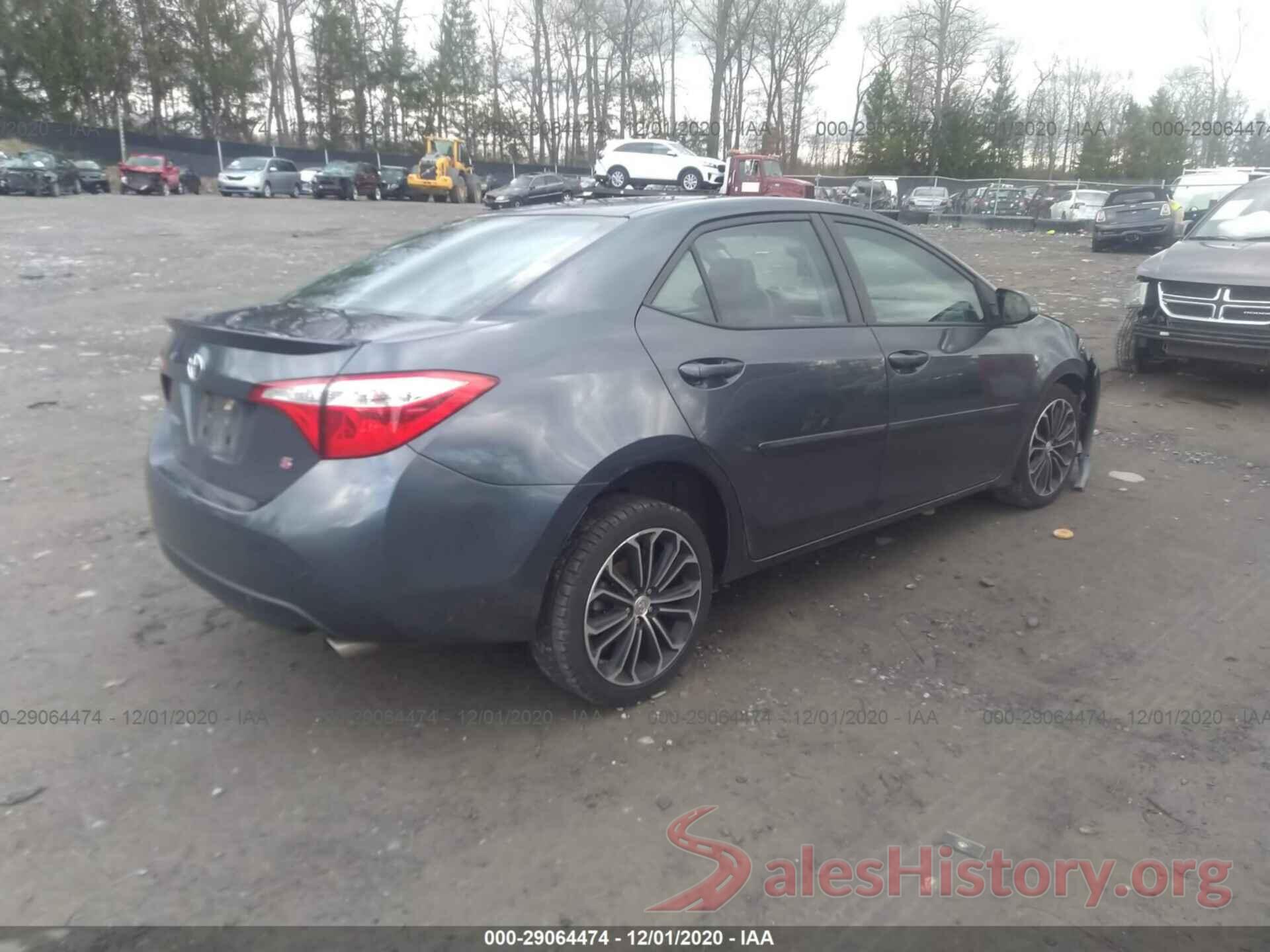 2T1BURHE4GC734545 2016 TOYOTA COROLLA