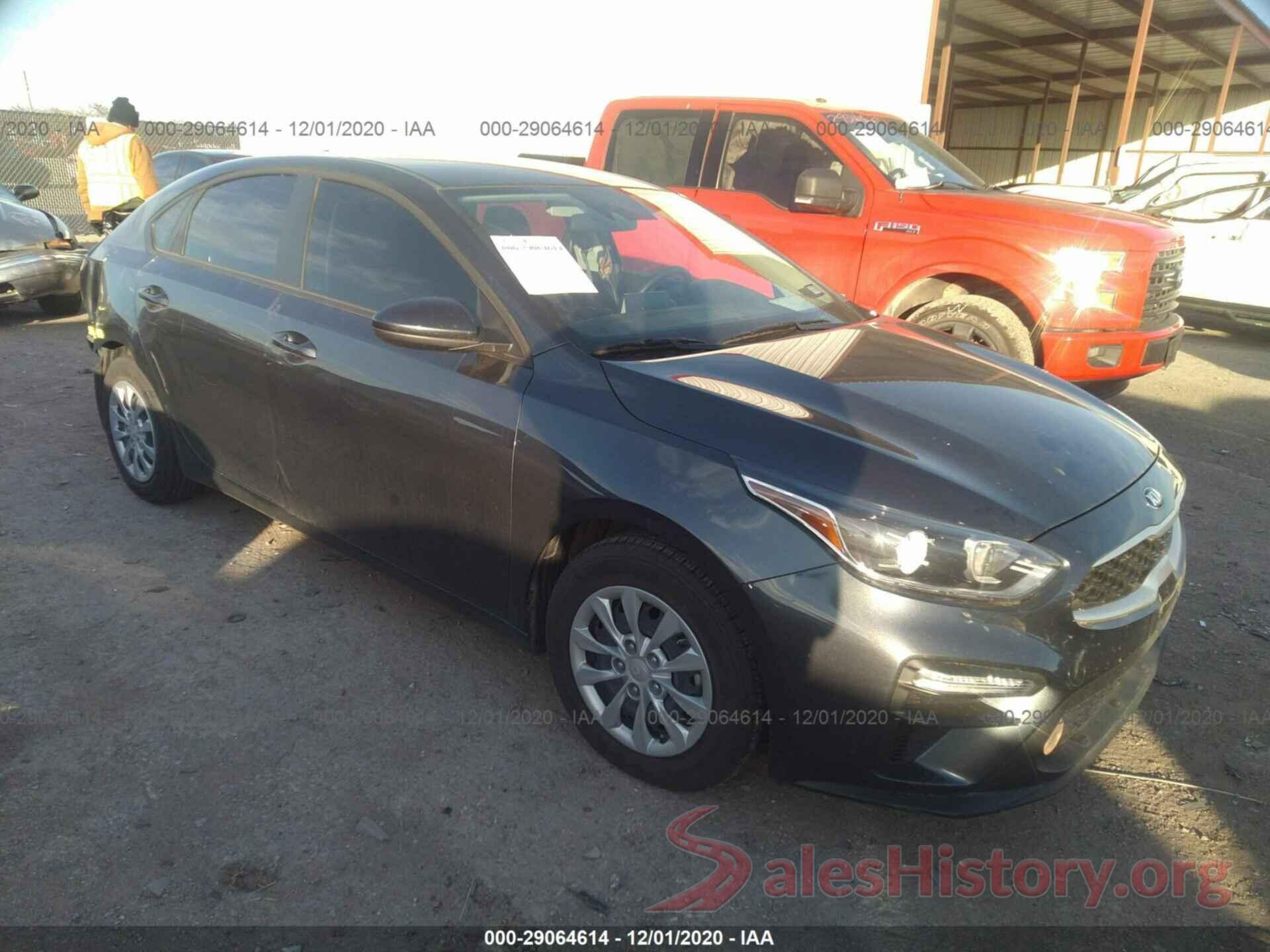 3KPF24AD0LE172893 2020 KIA FORTE