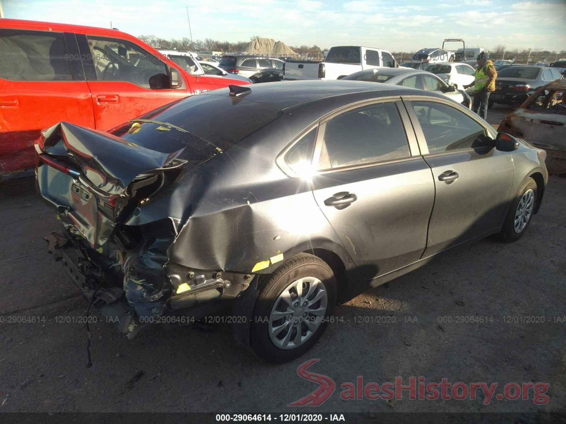 3KPF24AD0LE172893 2020 KIA FORTE