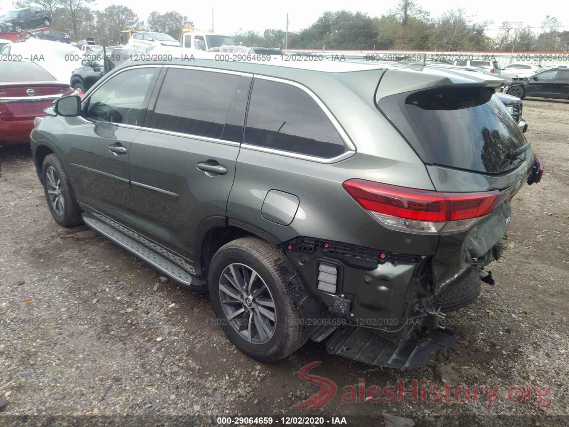 5TDKZRFH2JS288036 2018 TOYOTA HIGHLANDER