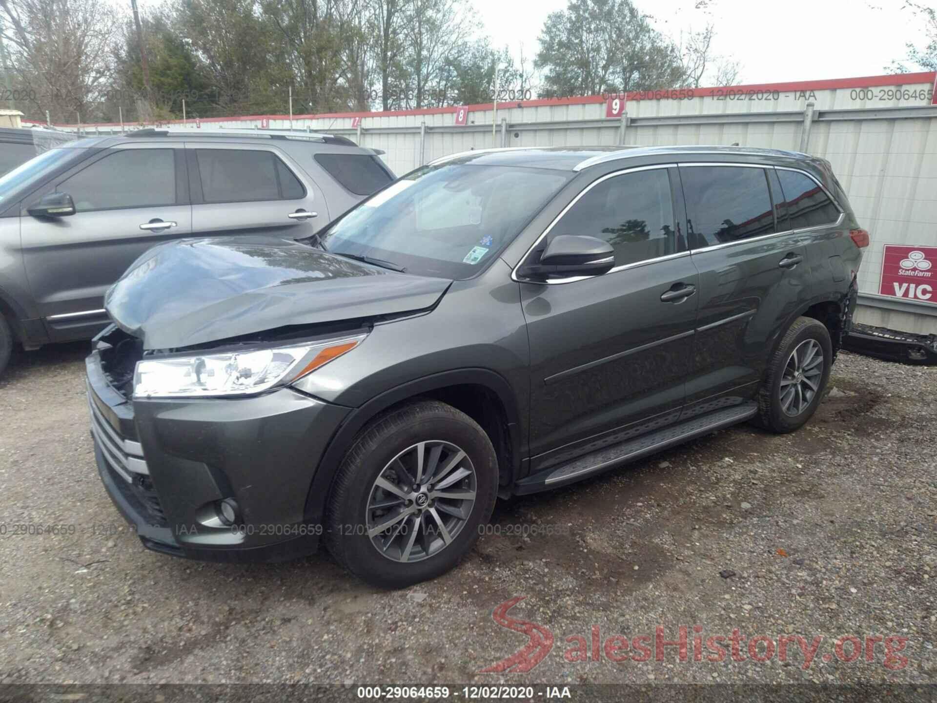 5TDKZRFH2JS288036 2018 TOYOTA HIGHLANDER