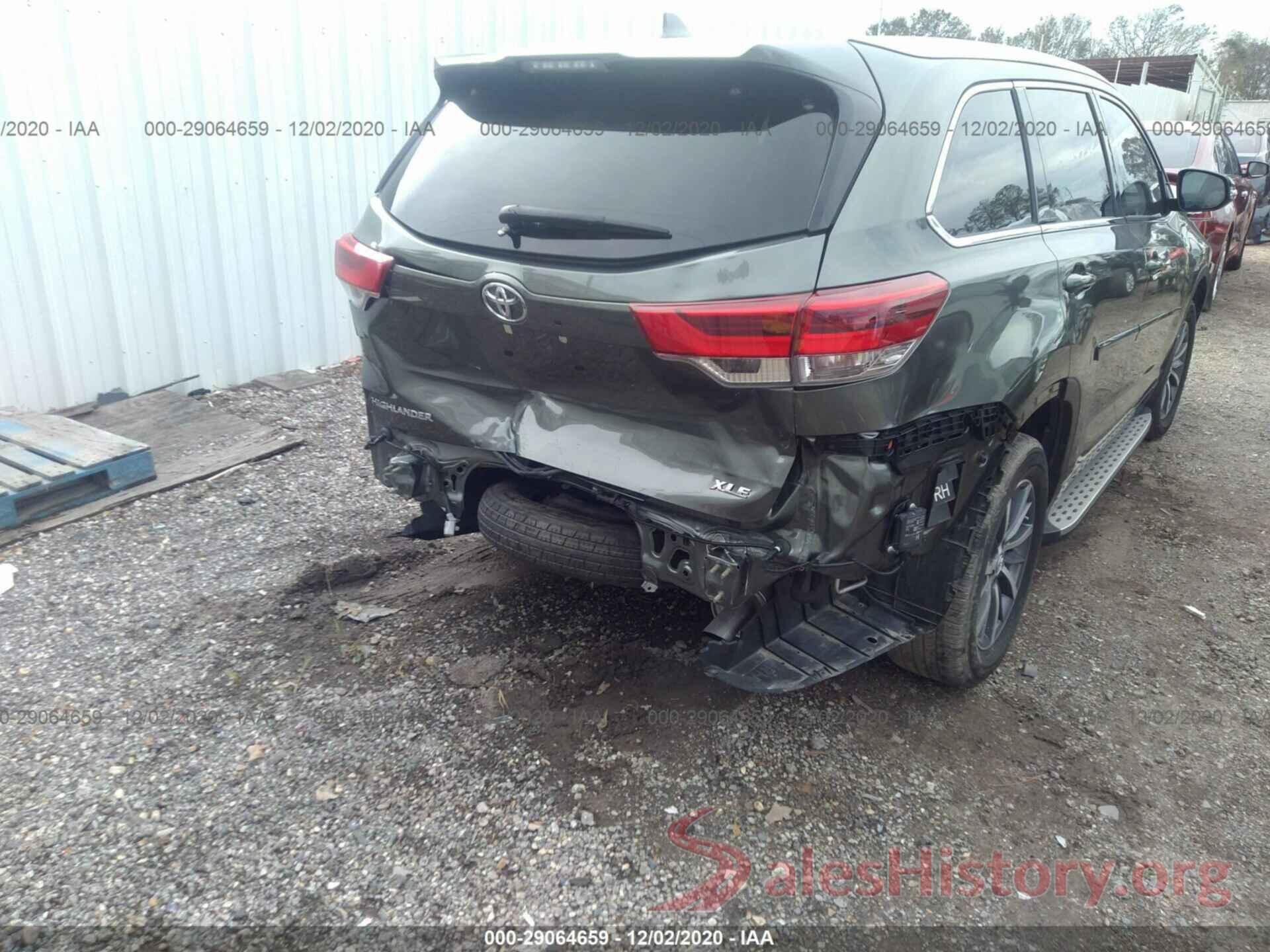 5TDKZRFH2JS288036 2018 TOYOTA HIGHLANDER