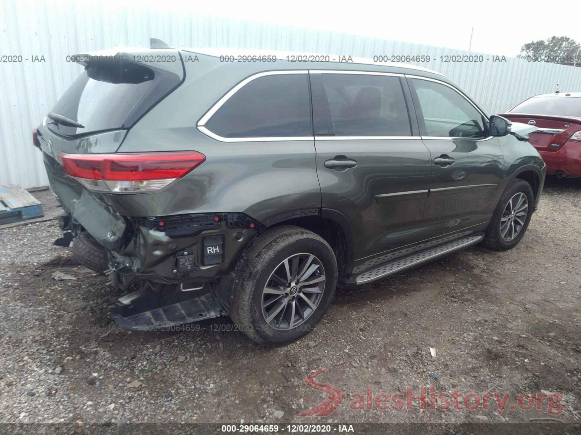 5TDKZRFH2JS288036 2018 TOYOTA HIGHLANDER