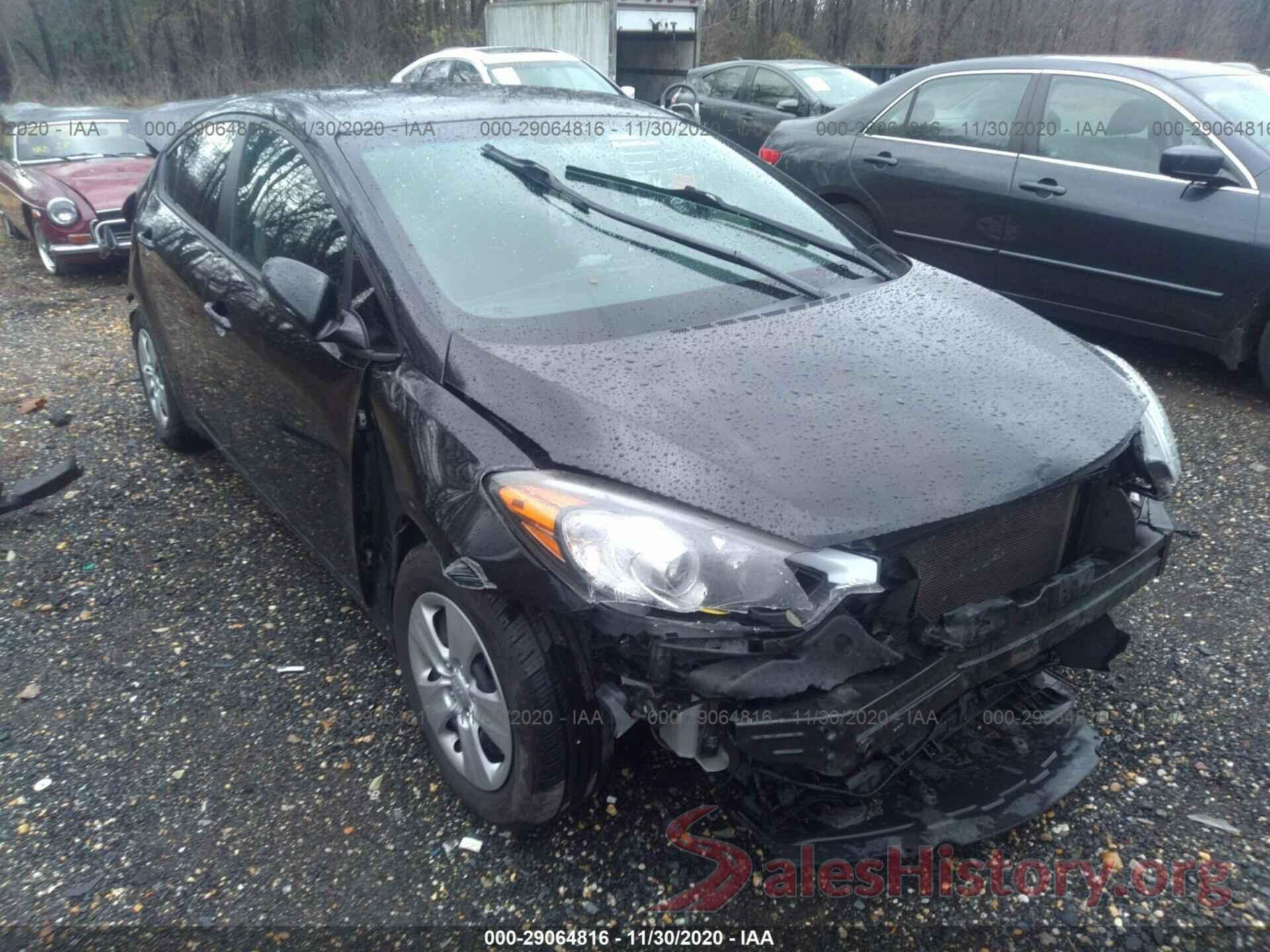 KNAFK4A62G5458258 2016 KIA FORTE