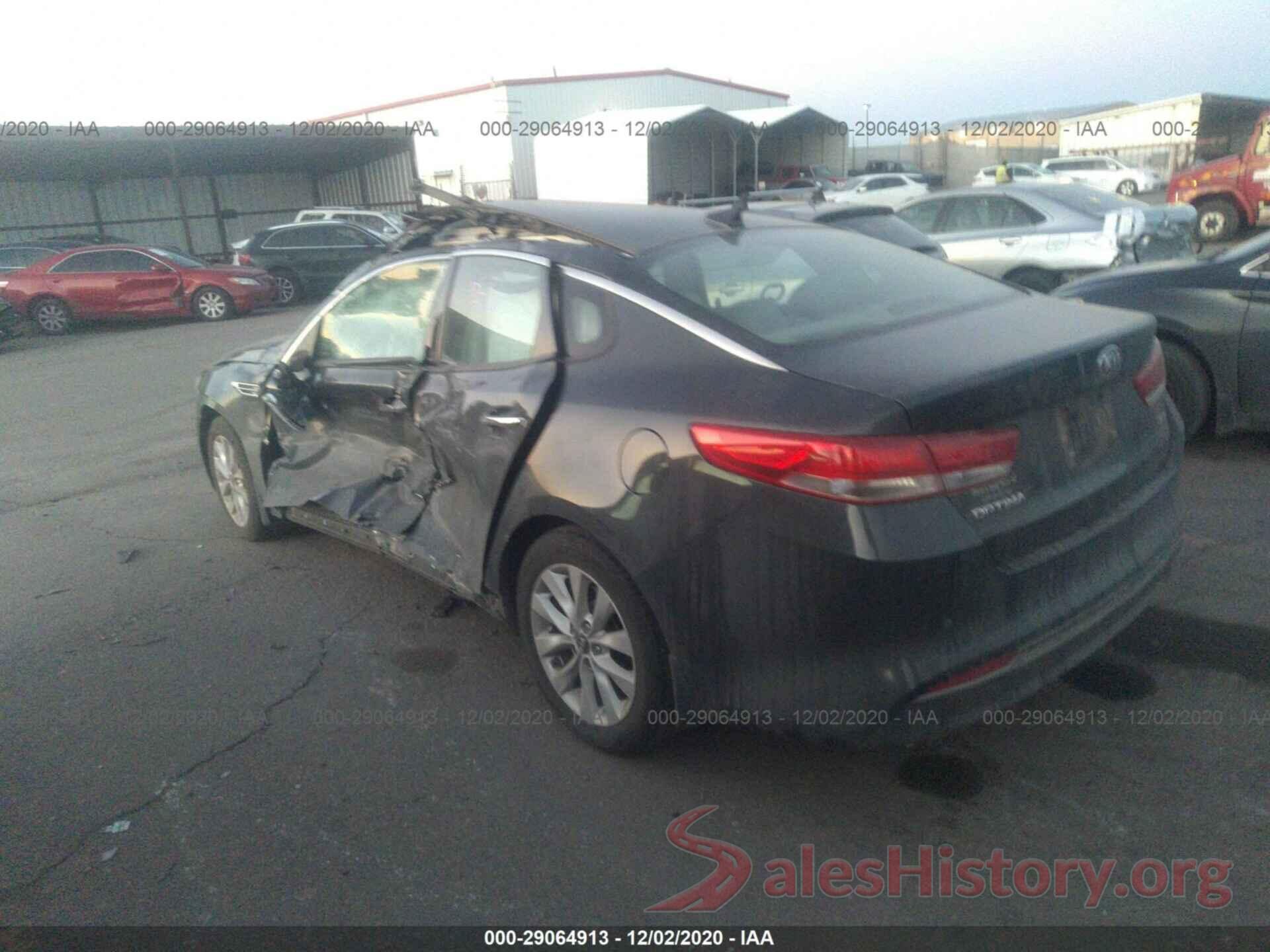 5XXGU4L31GG102111 2016 KIA OPTIMA