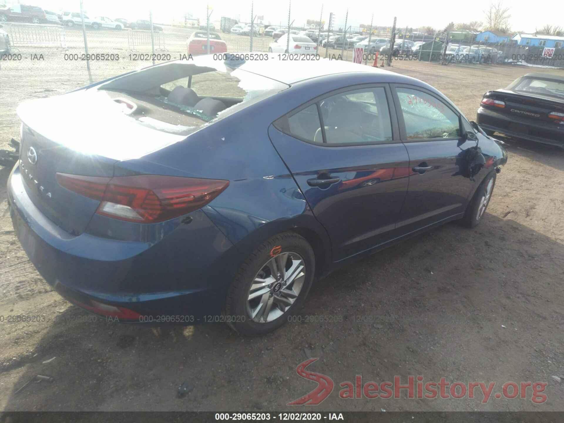 5NPD84LF3LH534456 2020 HYUNDAI ELANTRA