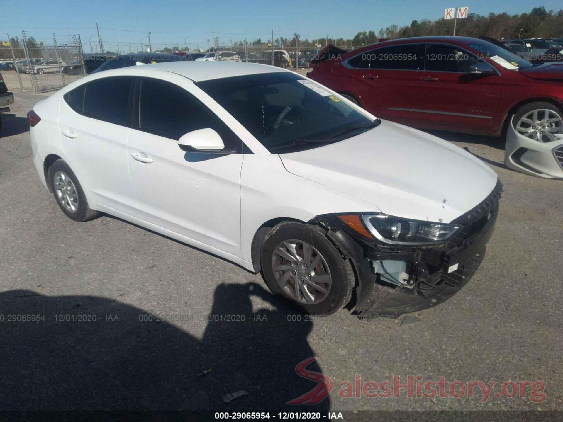 5NPD74LFXHH136543 2017 HYUNDAI ELANTRA