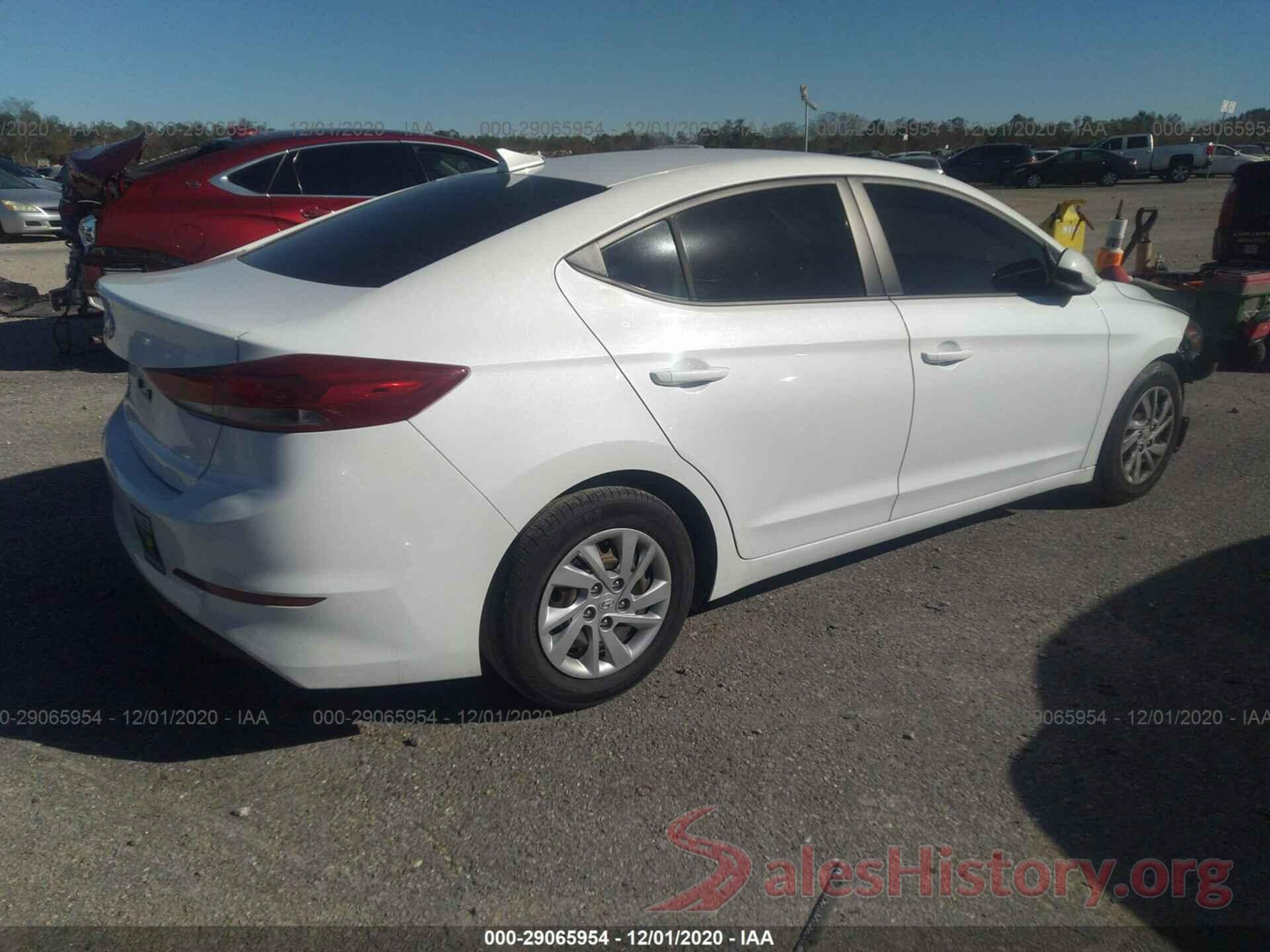 5NPD74LFXHH136543 2017 HYUNDAI ELANTRA