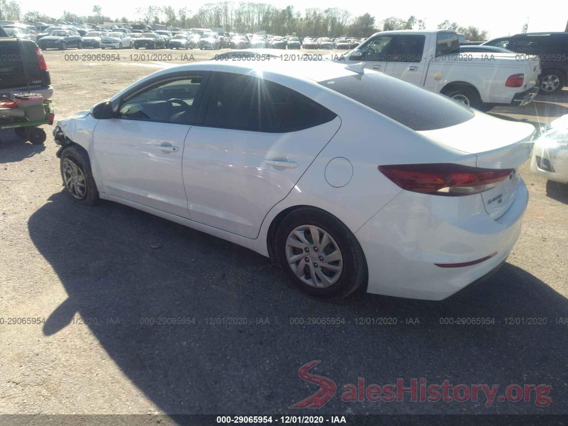 5NPD74LFXHH136543 2017 HYUNDAI ELANTRA