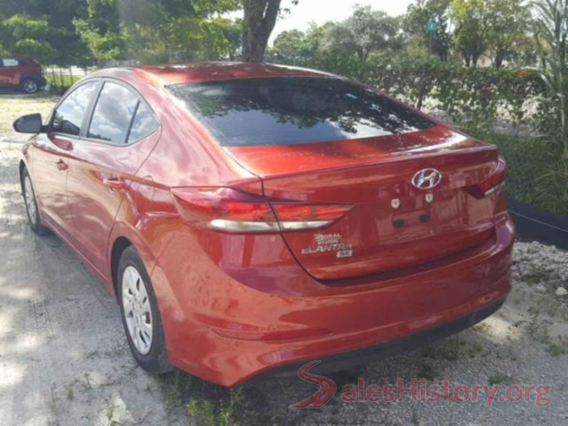 5NPD74LF8JH290450 2018 HYUNDAI ELANTRA