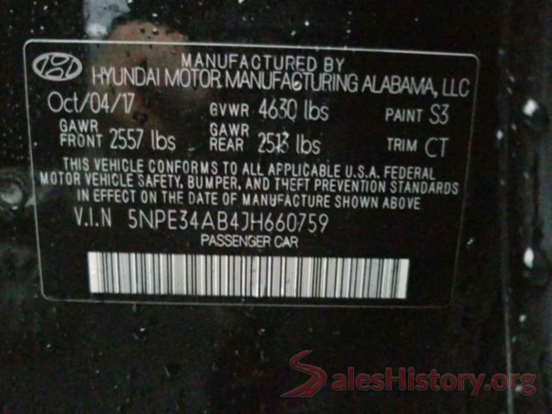 5NPE34AB4JH660759 2018 HYUNDAI SONATA