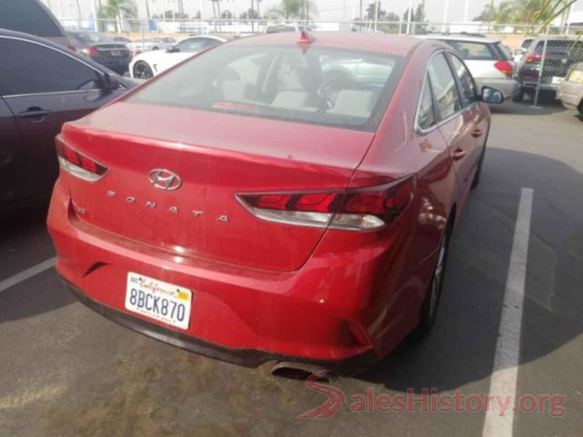 5NPE24AF8JH659510 2018 HYUNDAI SONATA