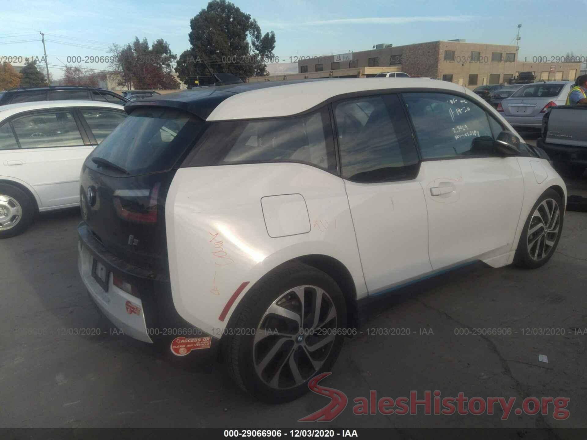 WBY1Z8C37HV890279 2017 BMW I3