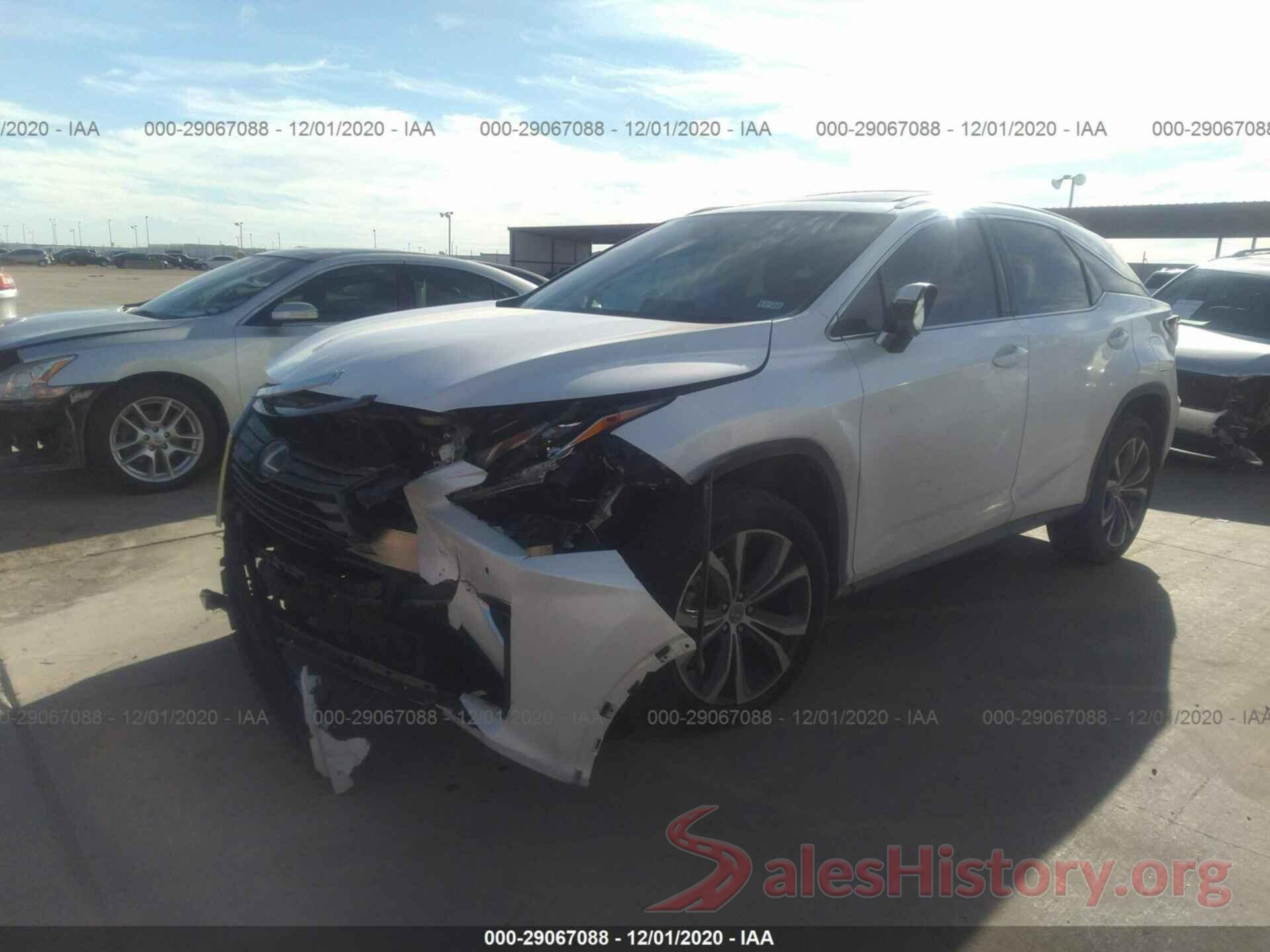 2T2ZZMCA6HC090664 2017 LEXUS RX