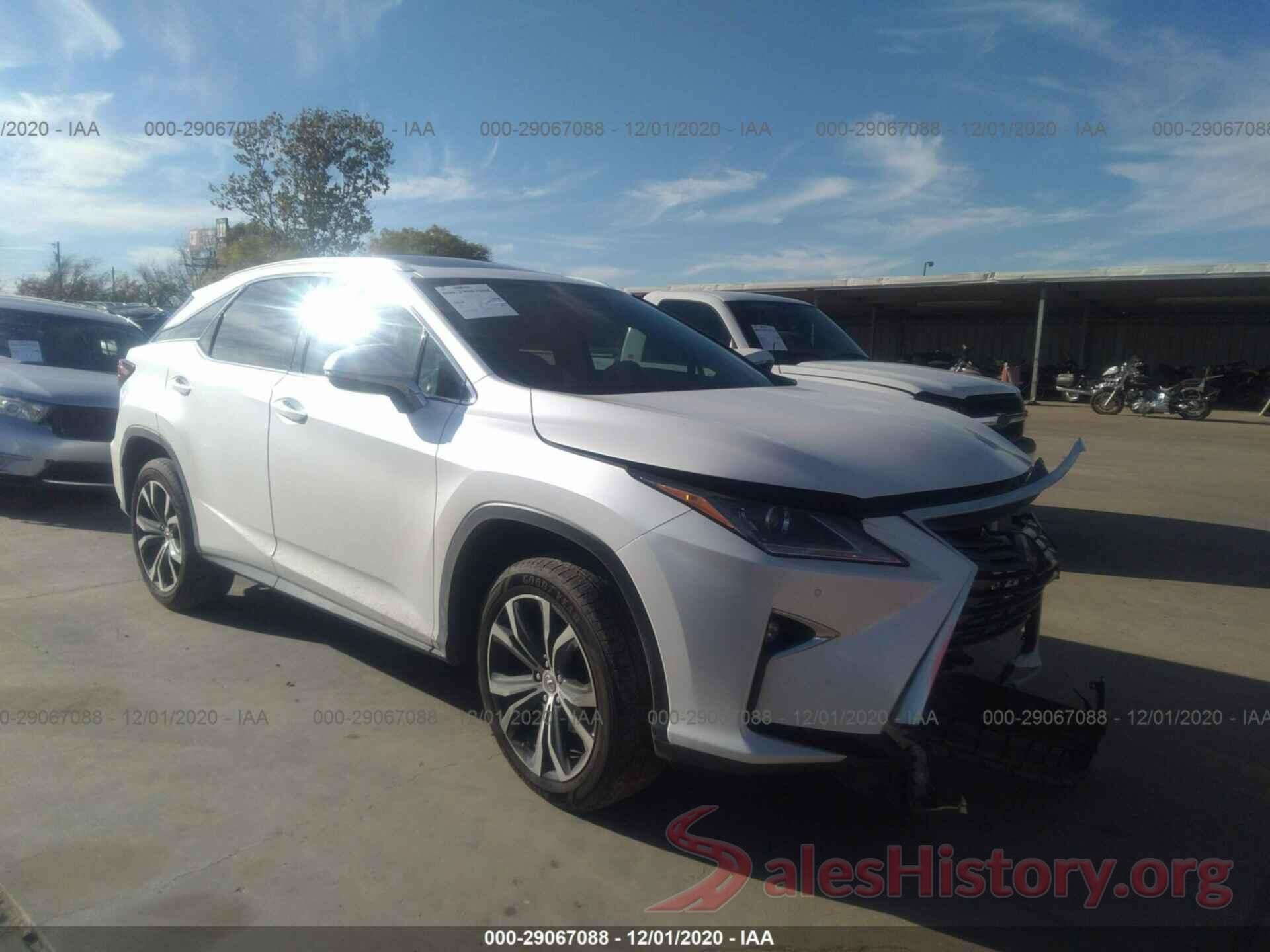 2T2ZZMCA6HC090664 2017 LEXUS RX