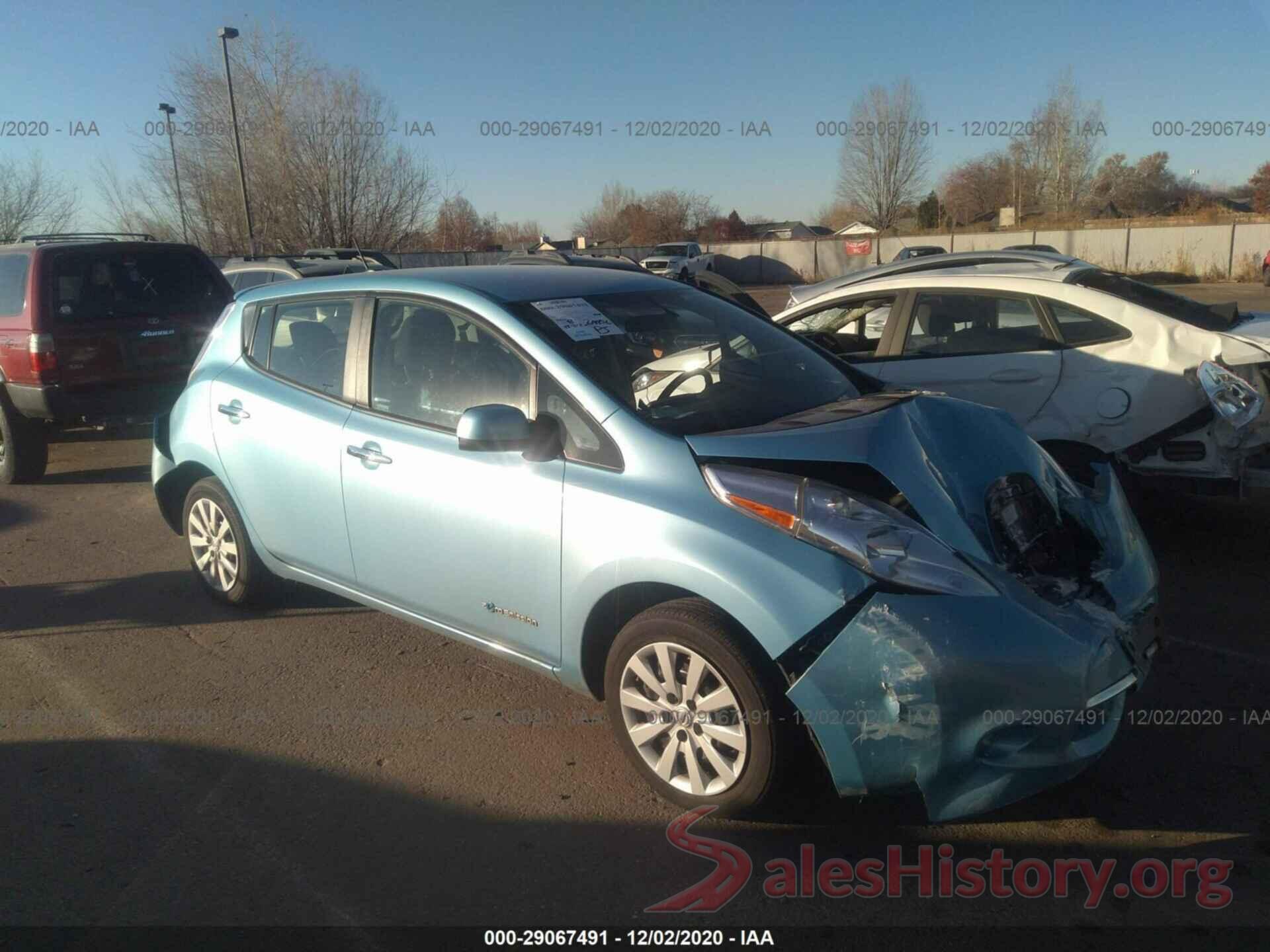 1N4AZ0CP5FC314548 2015 NISSAN LEAF