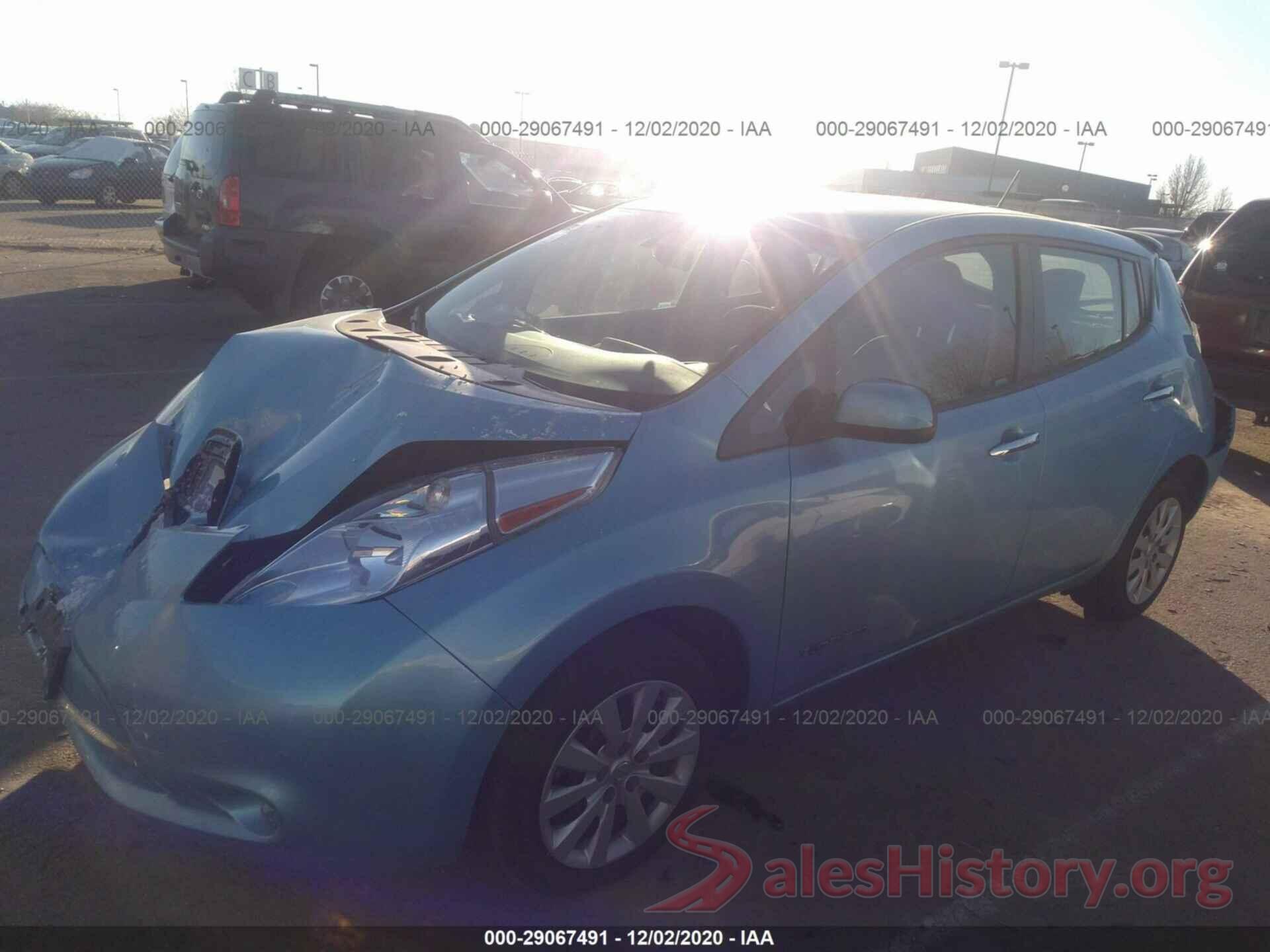 1N4AZ0CP5FC314548 2015 NISSAN LEAF