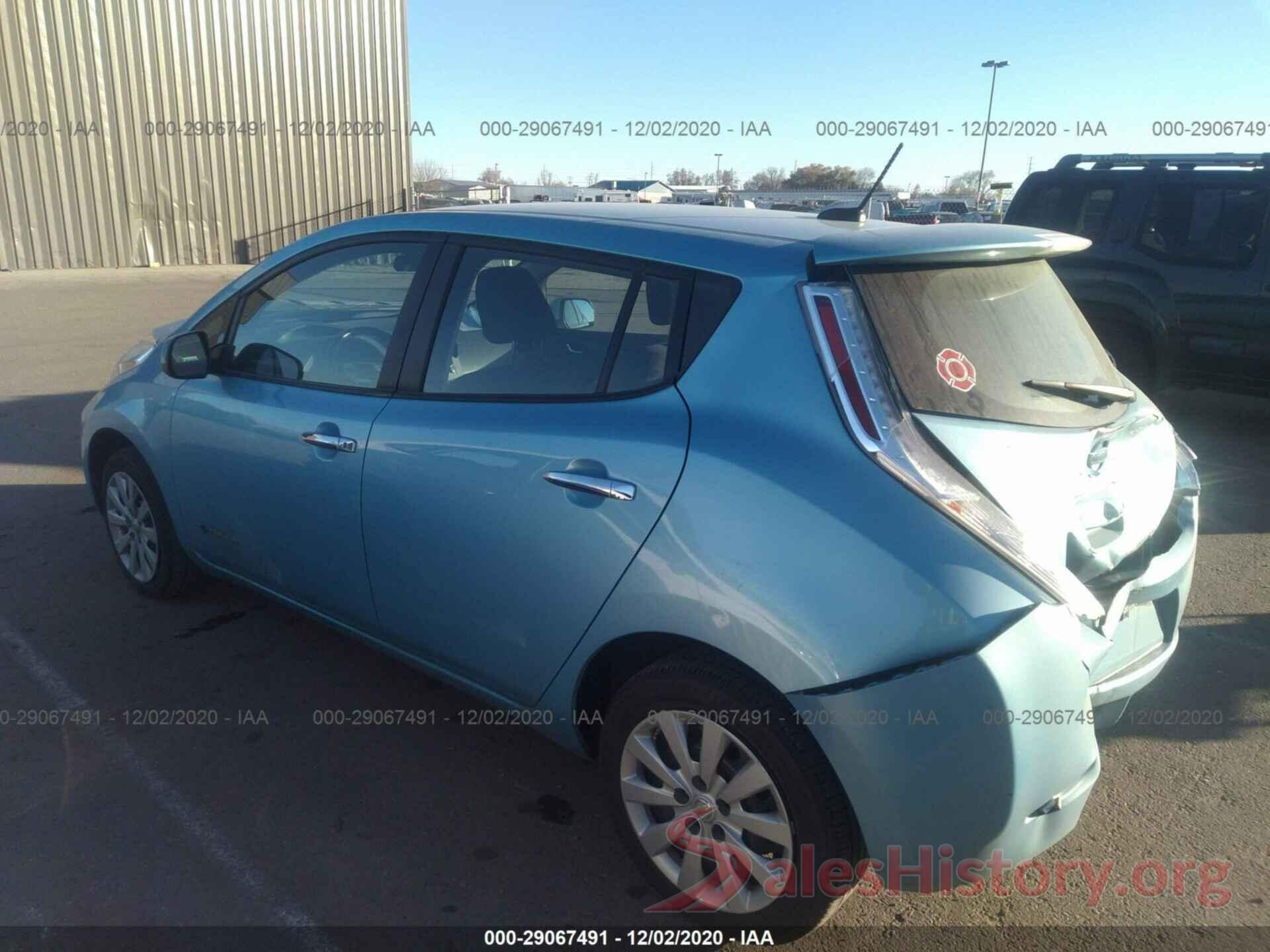 1N4AZ0CP5FC314548 2015 NISSAN LEAF