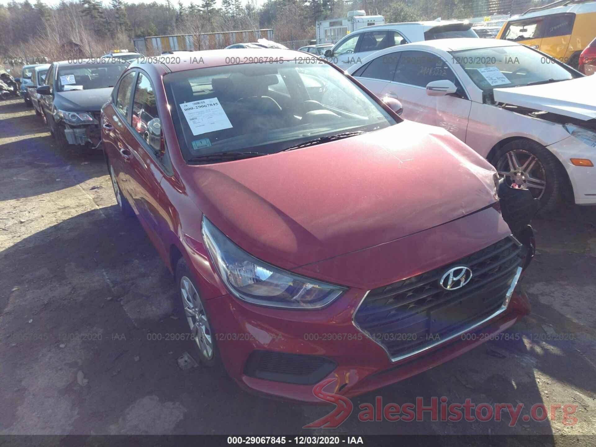 3KPC24A3XJE034673 2018 HYUNDAI ACCENT