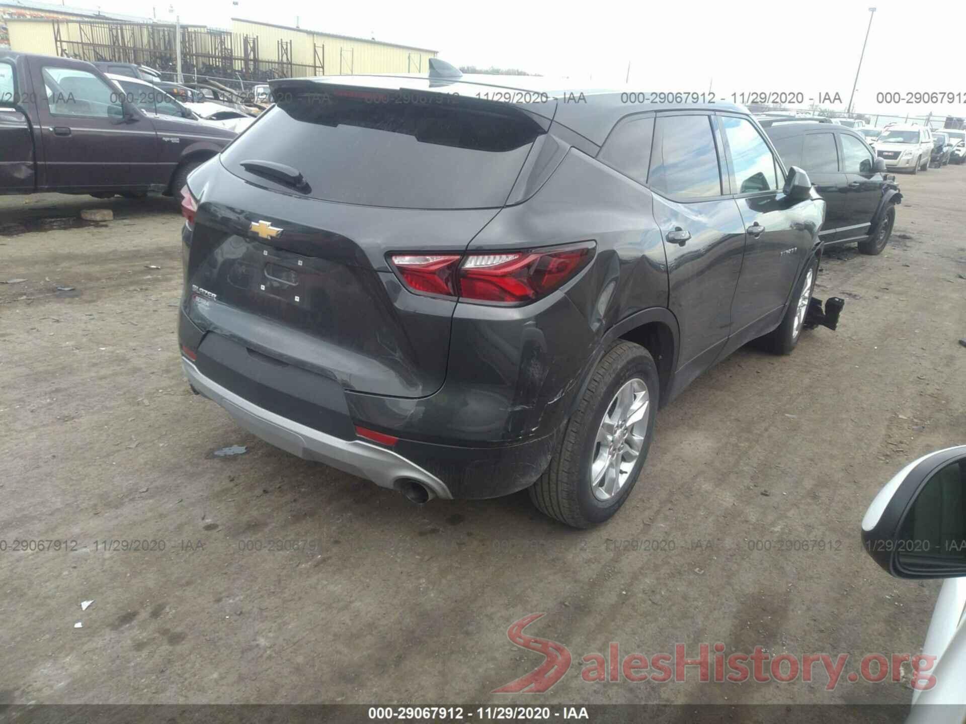 3GNKBBRA3KS672065 2019 CHEVROLET BLAZER