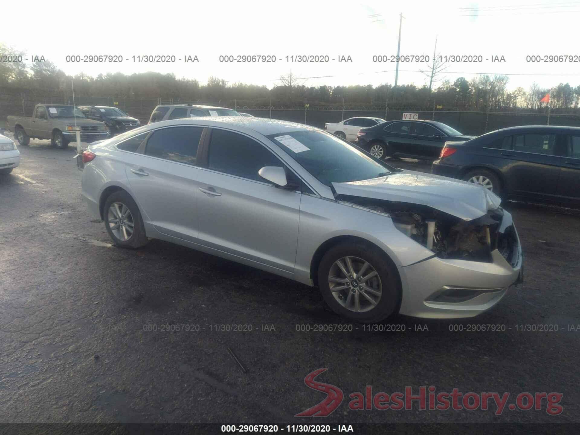 5NPE24AF0HH532664 2017 HYUNDAI SONATA