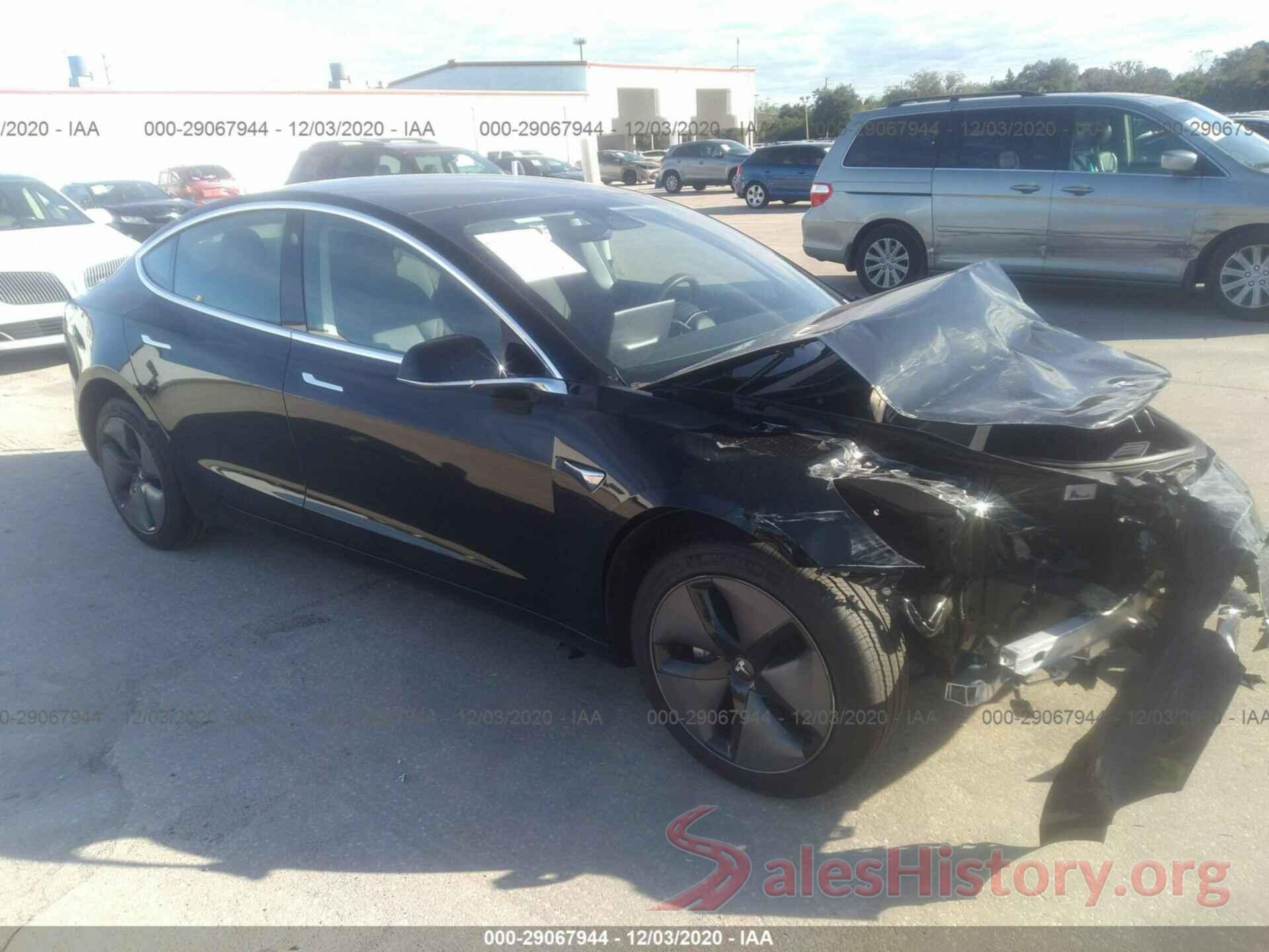 5YJ3E1EA7KF396096 2019 TESLA MODEL 3