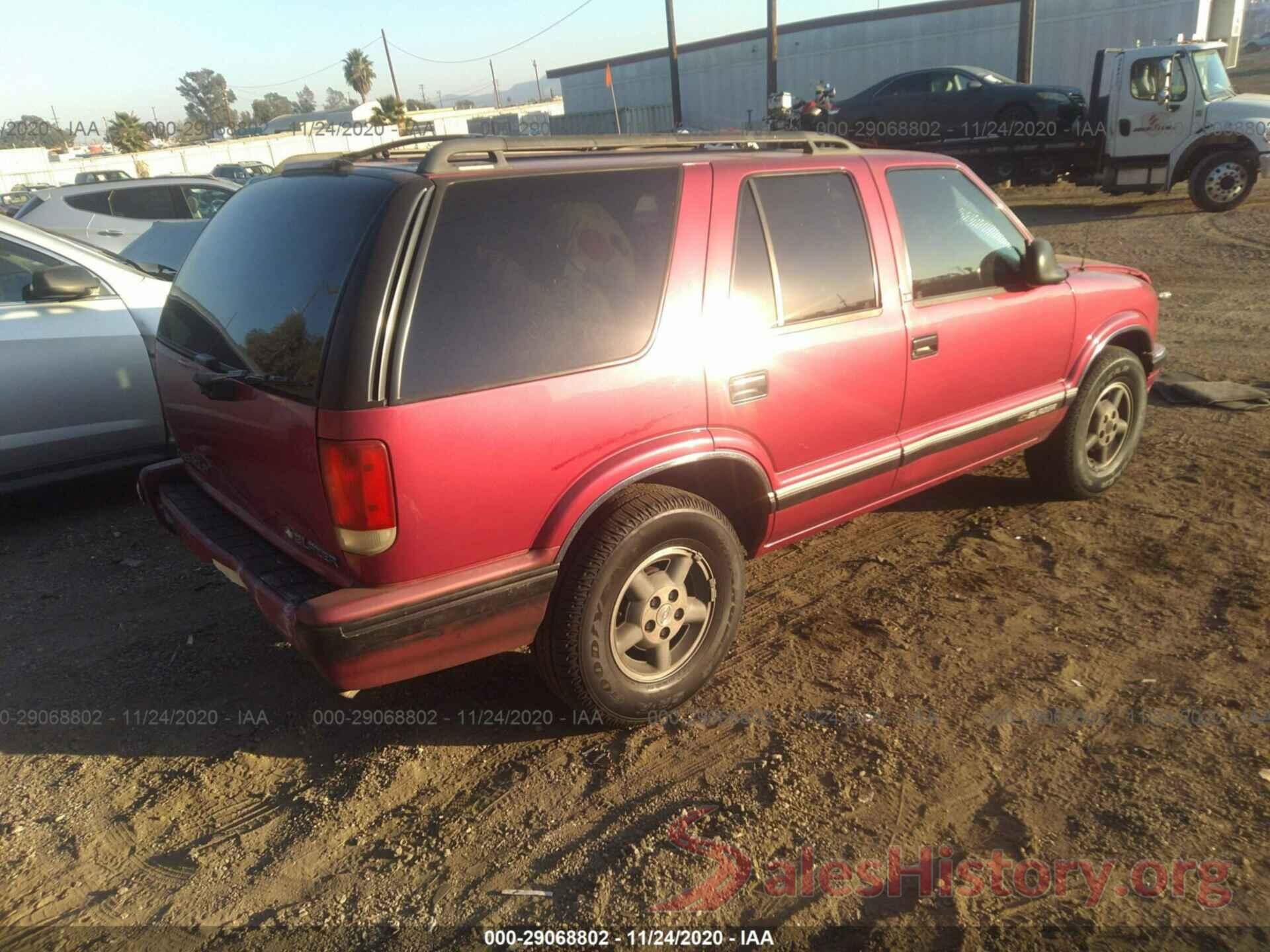 1GNDT13W8S2146448 1995 CHEVROLET BLAZER