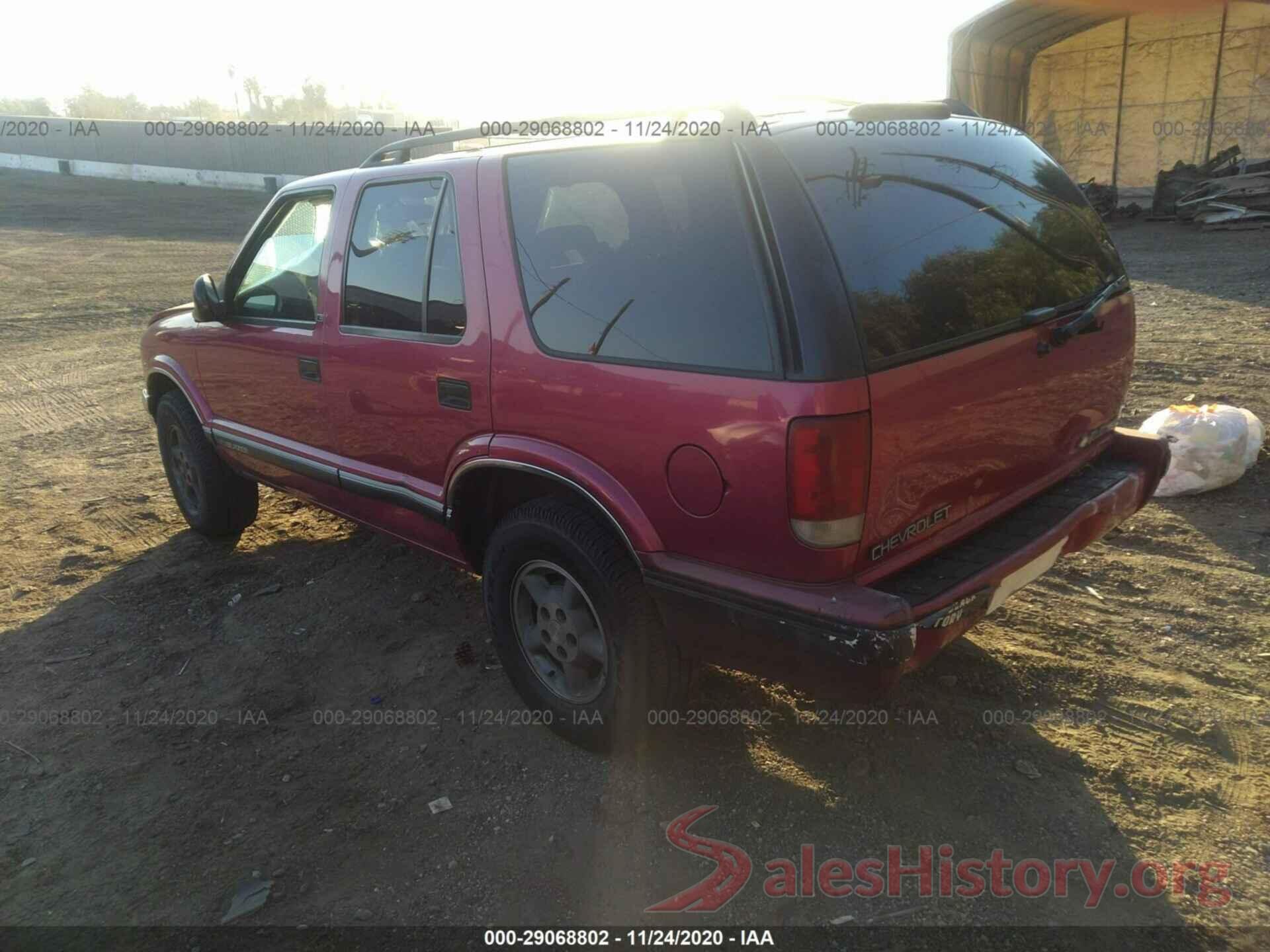 1GNDT13W8S2146448 1995 CHEVROLET BLAZER